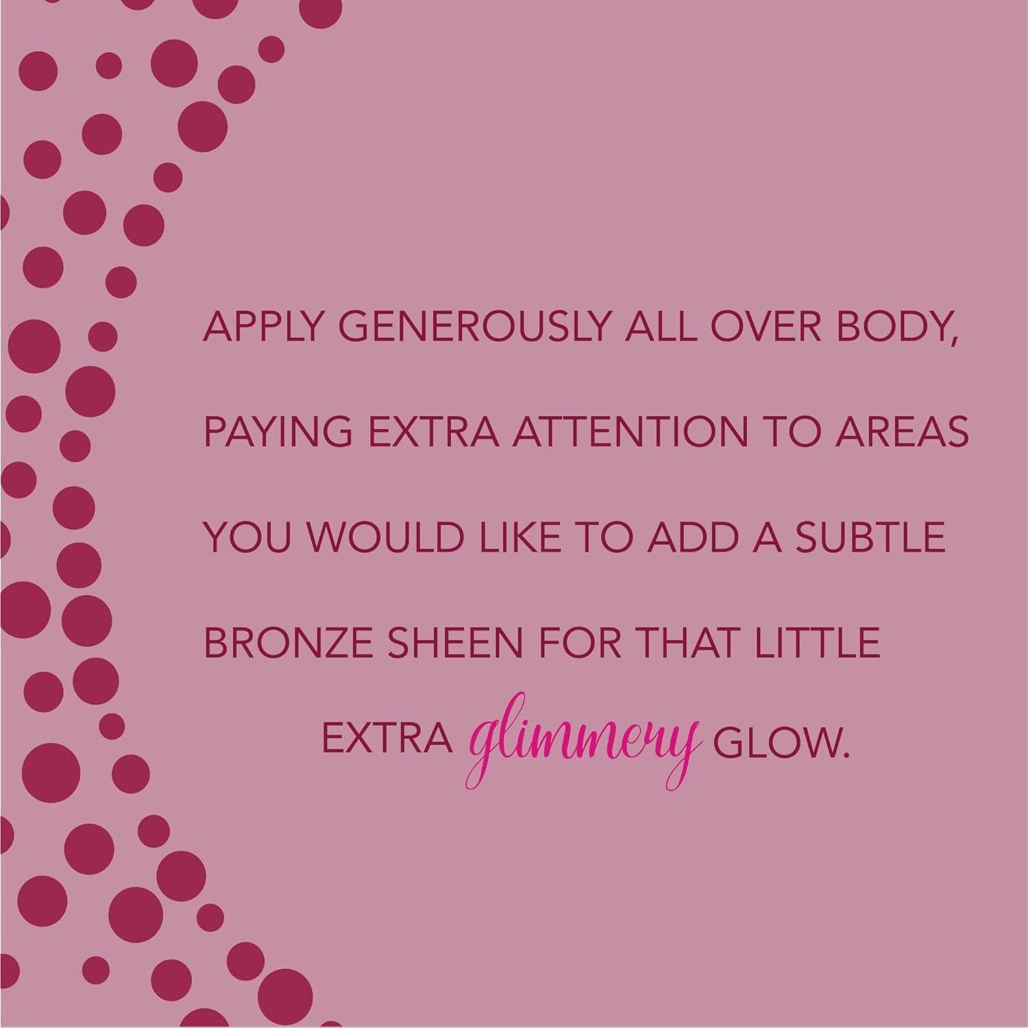 Loción hidratante iluminadora Jergens Melanin Glow 207 ml