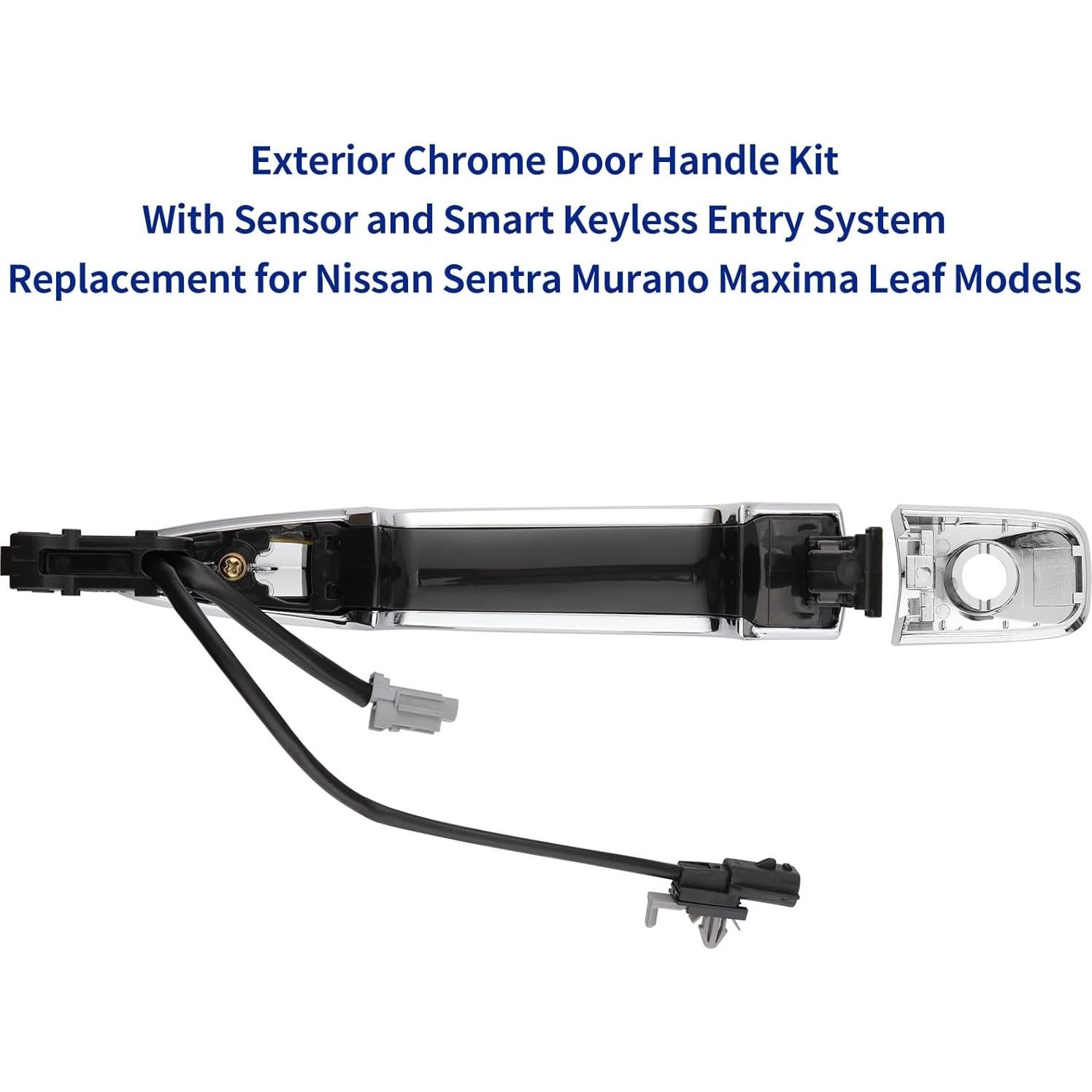Manijas de Puerta Exteriores Cromadas Lcyolada para Nissan