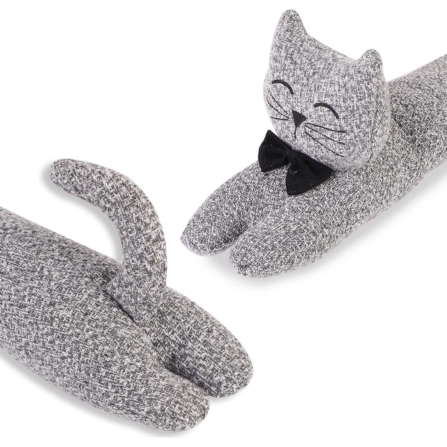 Detenedor de Puerta de Gato CERAYOU 1.5kg 86cm Aislante Decorativo