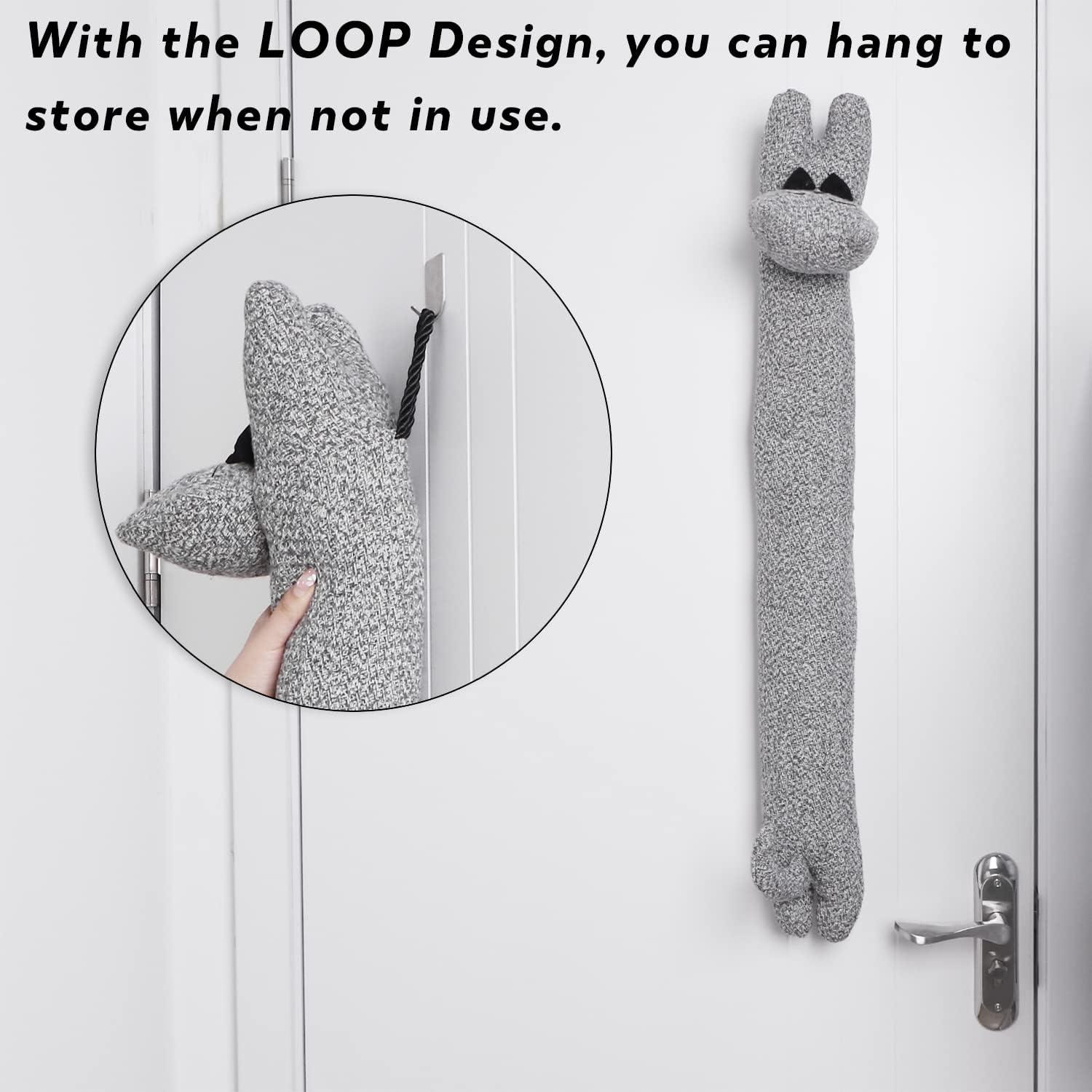 Detenedor de Puerta de Gato CERAYOU 1.5kg 86cm Aislante Decorativo