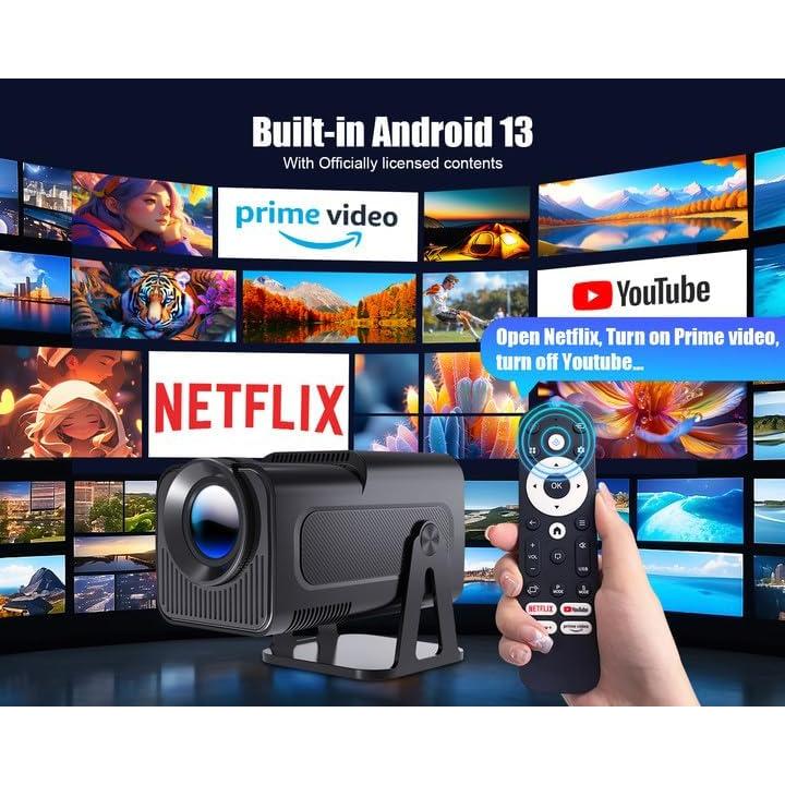 Proyector Mini Magcubic HY320 NTV 1080P Wifi Bluetooth Android 13