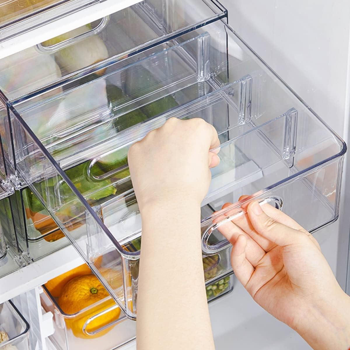 Cajones Apilables MineSign 2 Pack 6L para Refrigerador