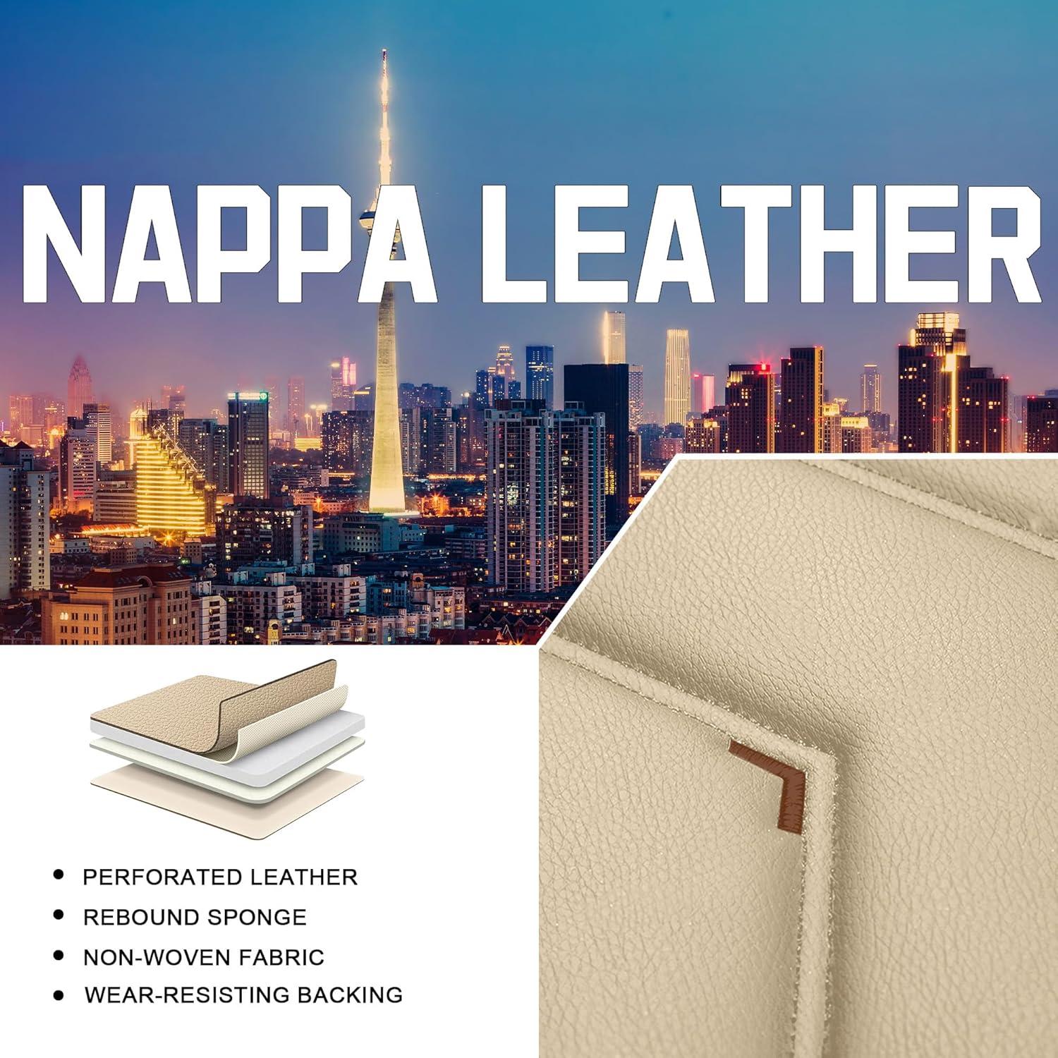 Fundas de Asiento Toyota Camry 2000-2025 CTDS Lujo 2 Asientos Beige