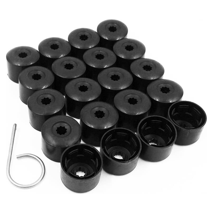 Juego de 20 Cubiertas de Tuerca de Rueda Saihisday con Herramienta