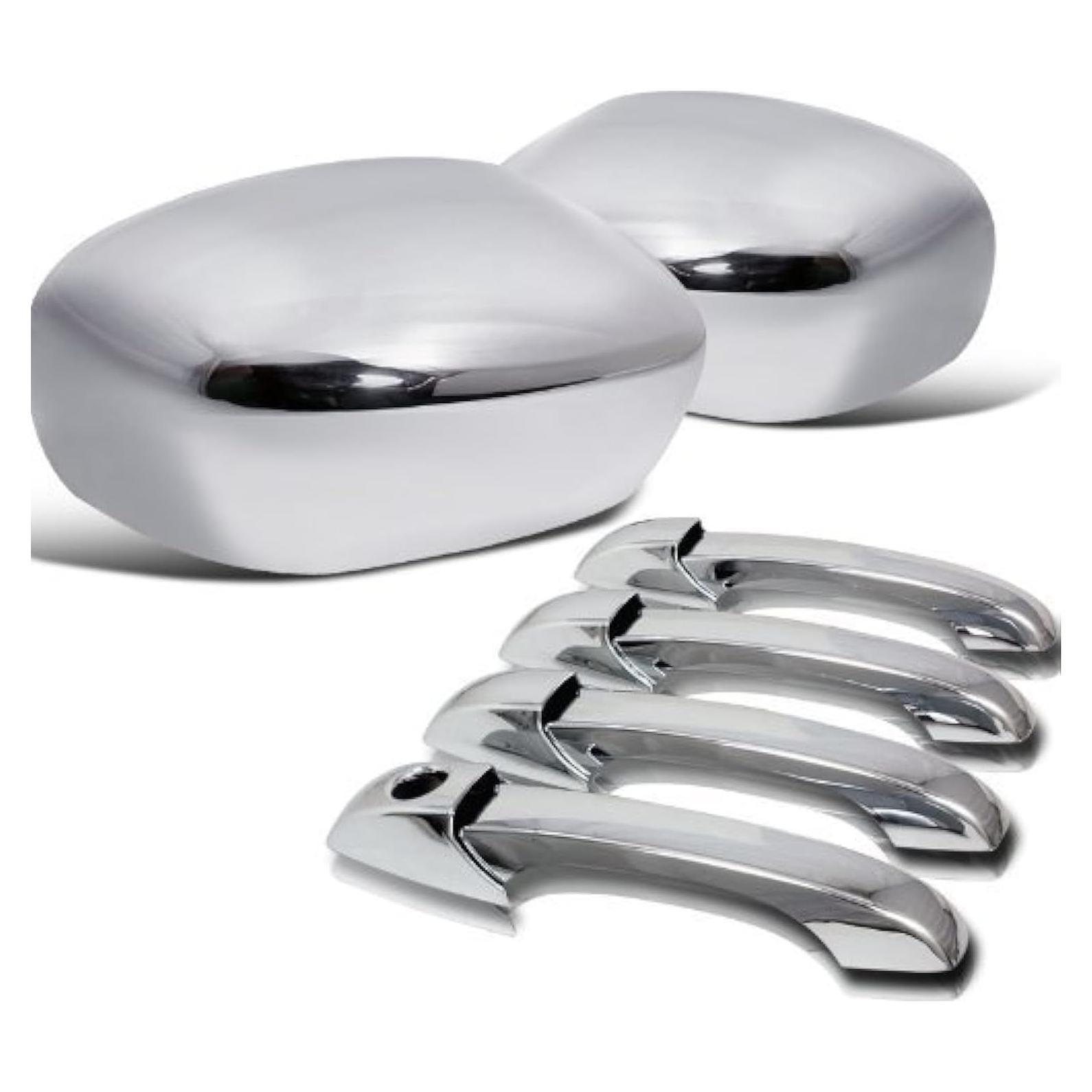 Mango de puerta cromado y cubierta de espejo Spec-D Tuning para Chrysler 300 300C 2005-2010 y Dodge Magnum 2005-2008