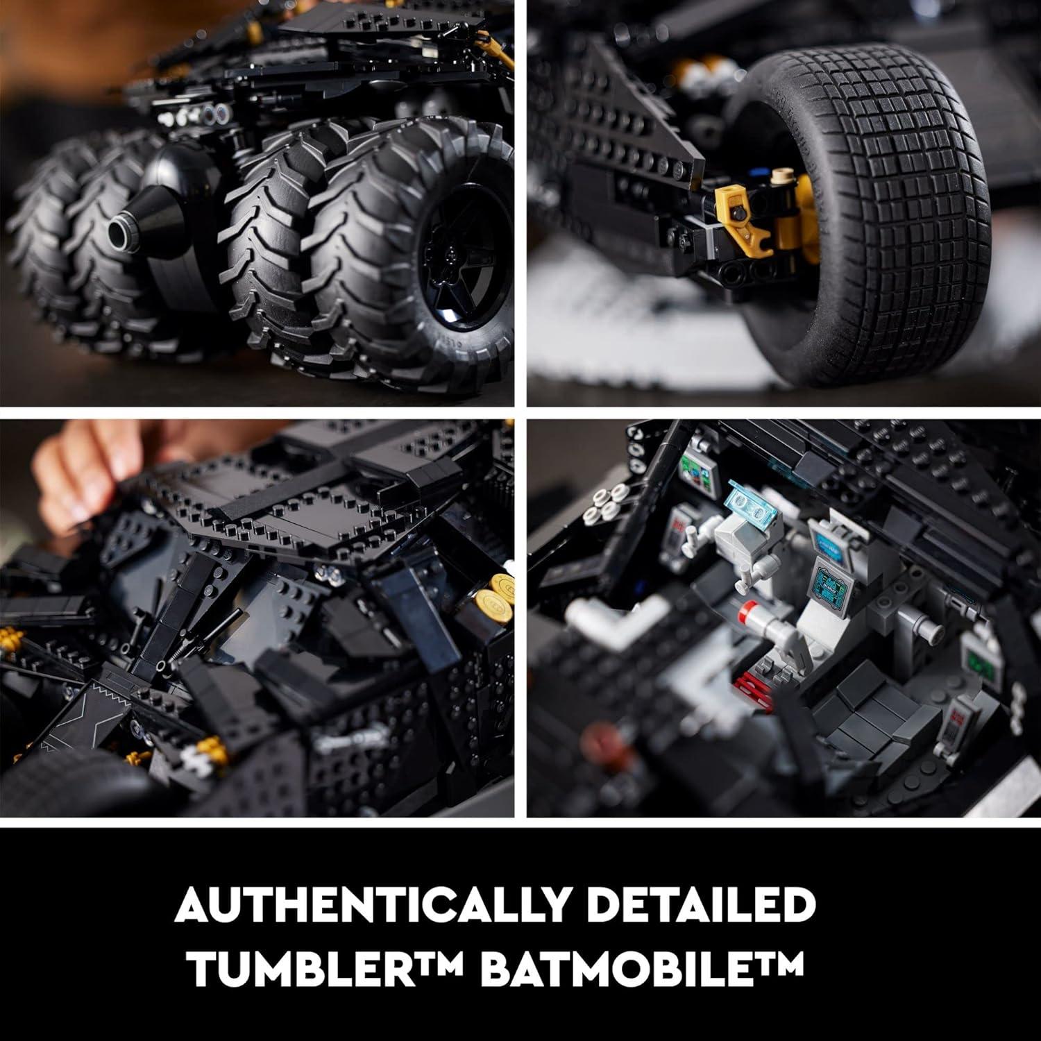 LEGO Batman Batmobile Tumbler 76240 - Set de Construcción 2049 Piezas