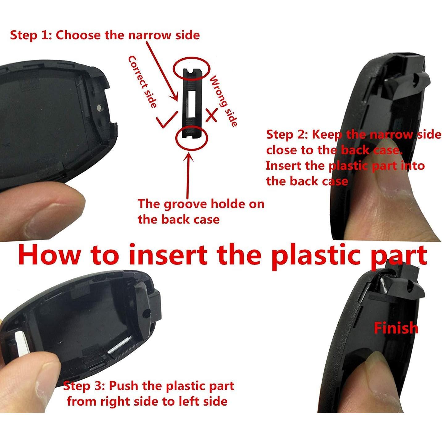 Funda de Llave Honda Horande HUC27 Negro Paquete 2