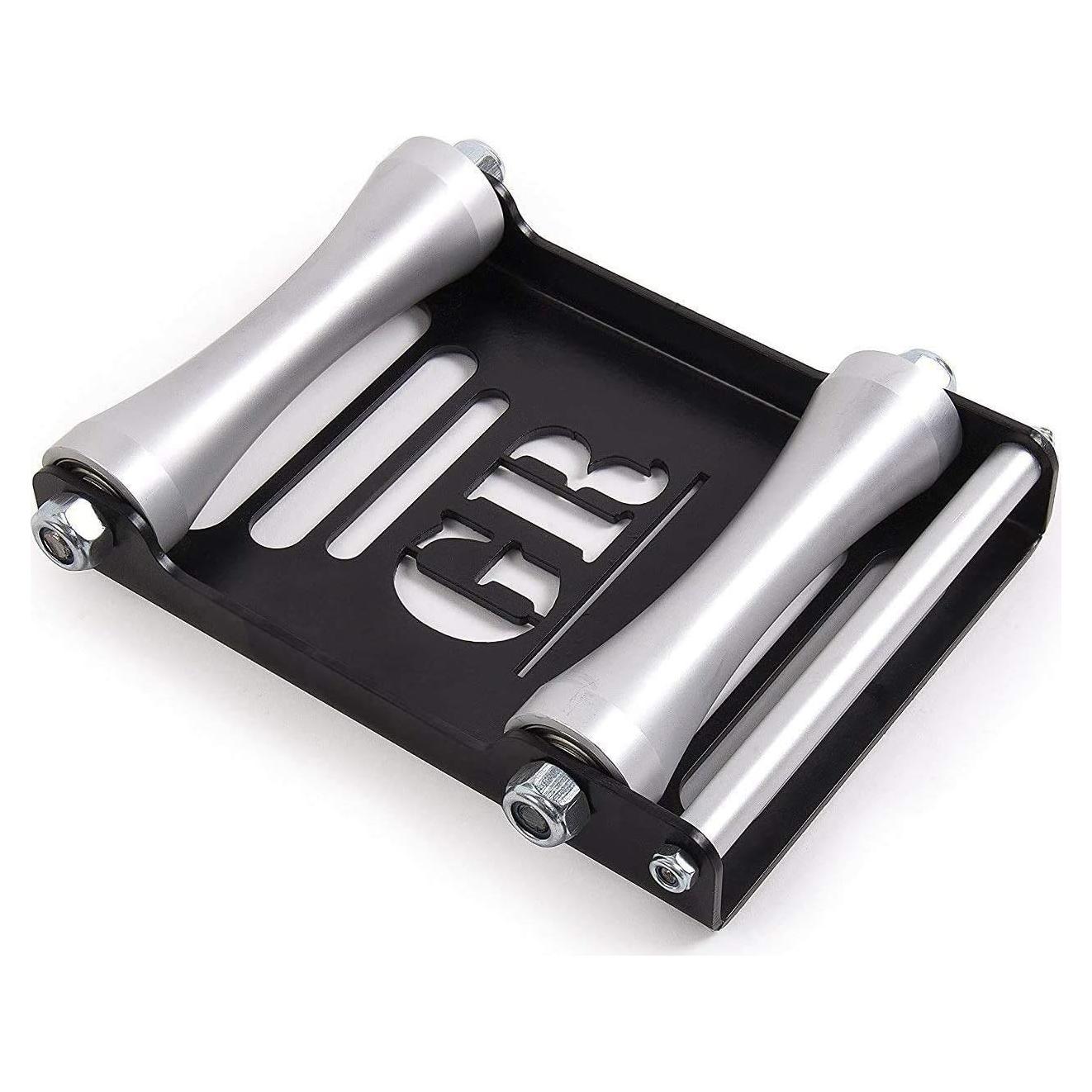 GRAND PITSTOP Motorcycle & Powersports Maintainence Stand Wheel Cleaning Wheel Roller Stand for tire Cleaning & Chain Lubrication - Groller Large (Bikes < 600 lb & Tire Width <240 mm)