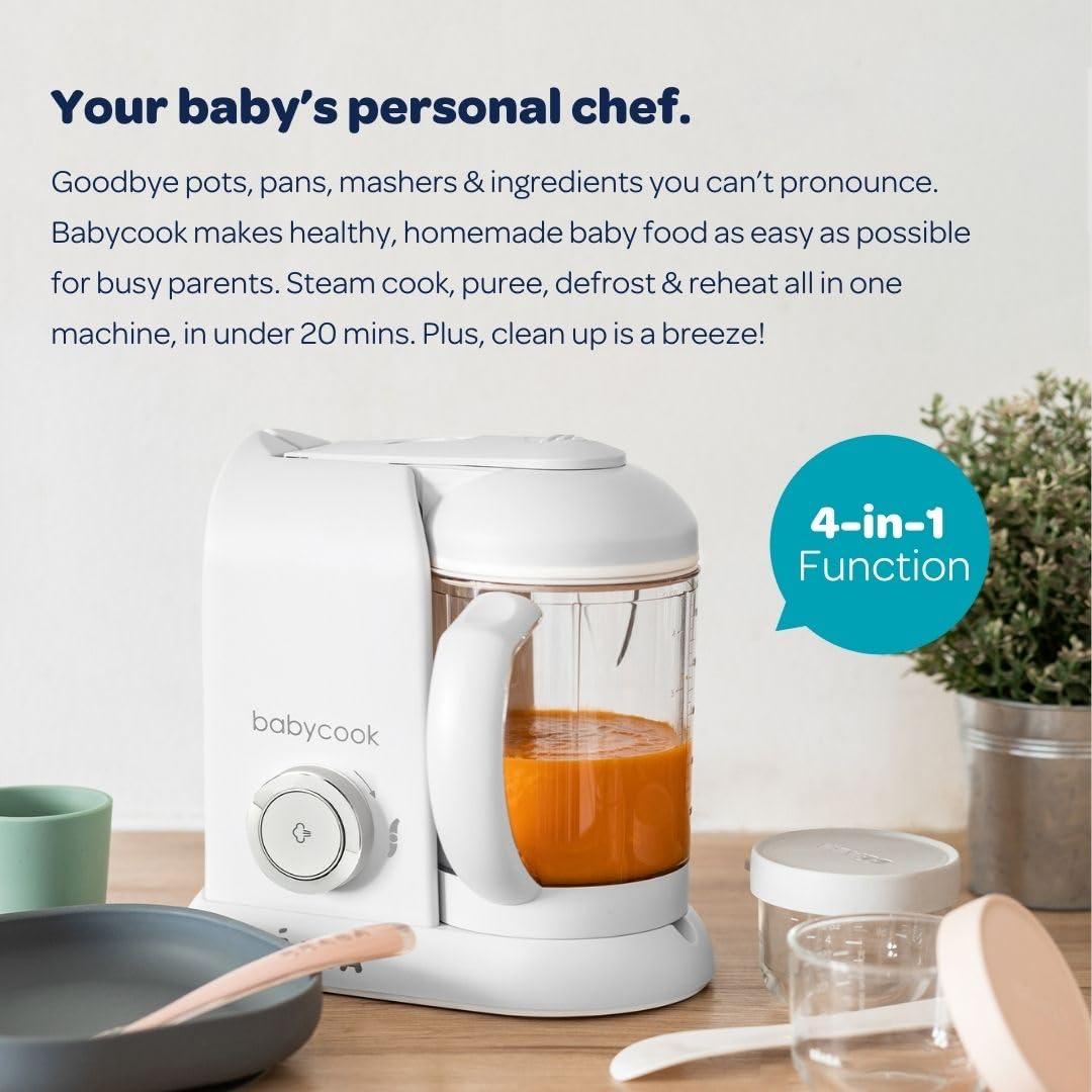 BEABA Babycook Solo 4 en 1 Procesador de Alimentos 2.14 kg