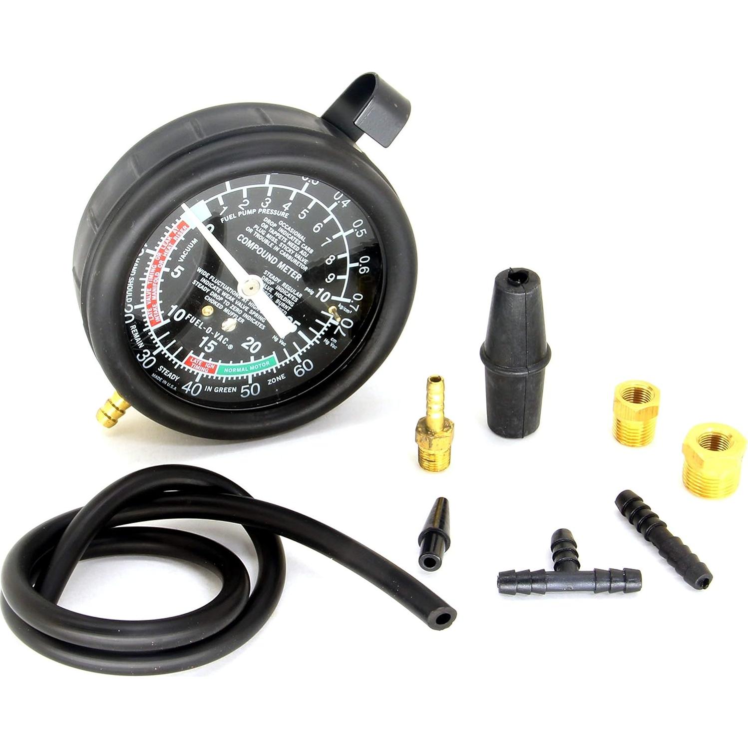 Kit Medidor Presión Bomba Combustible HFS con Adaptadores