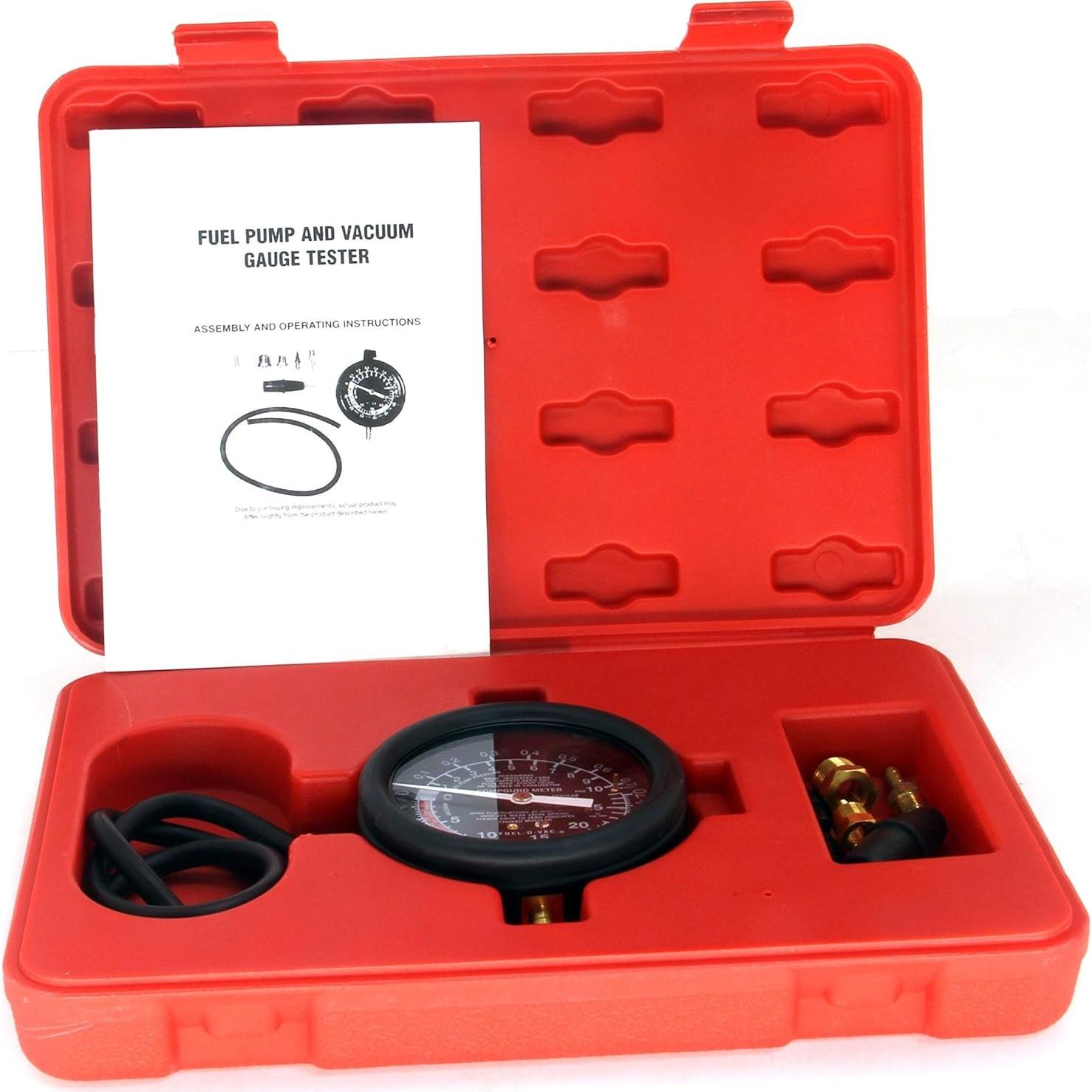 Kit Medidor Presión Bomba Combustible HFS con Adaptadores