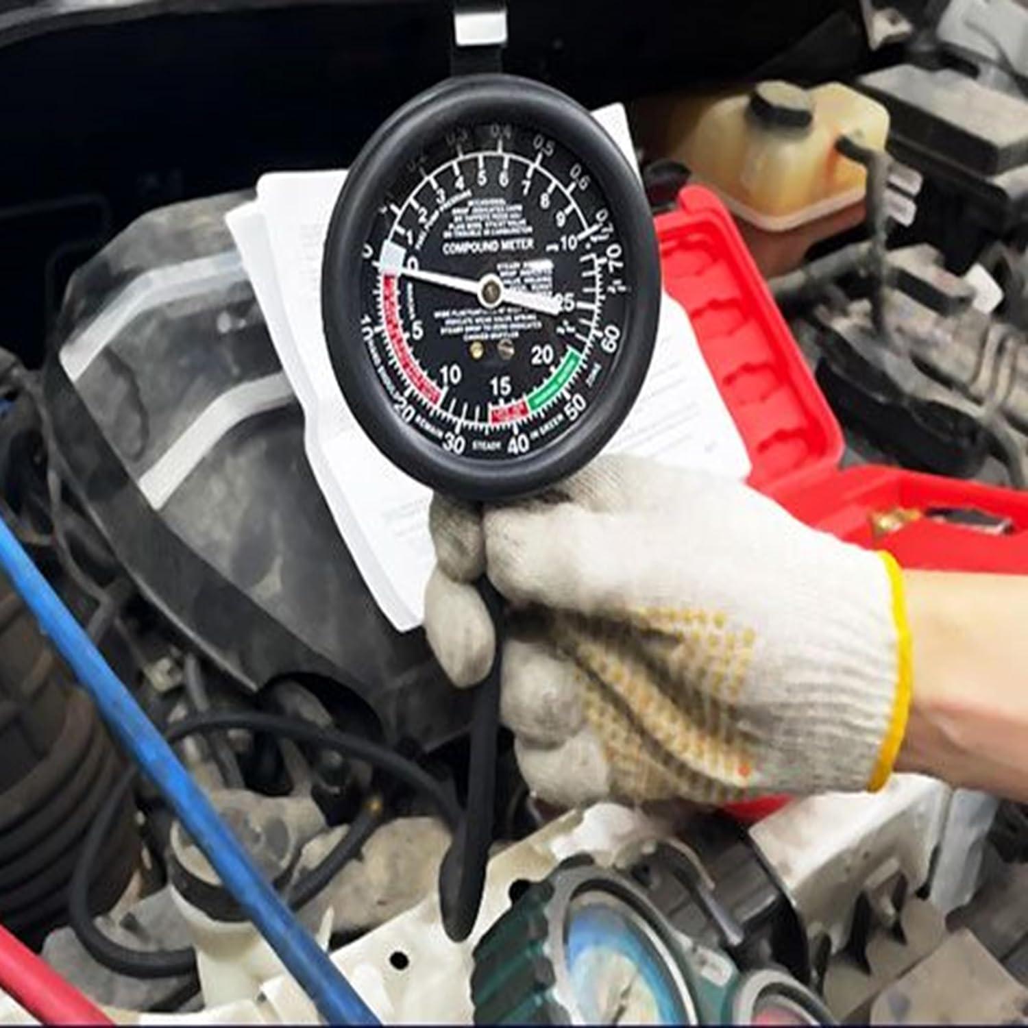 Kit Medidor Presión Bomba Combustible HFS con Adaptadores