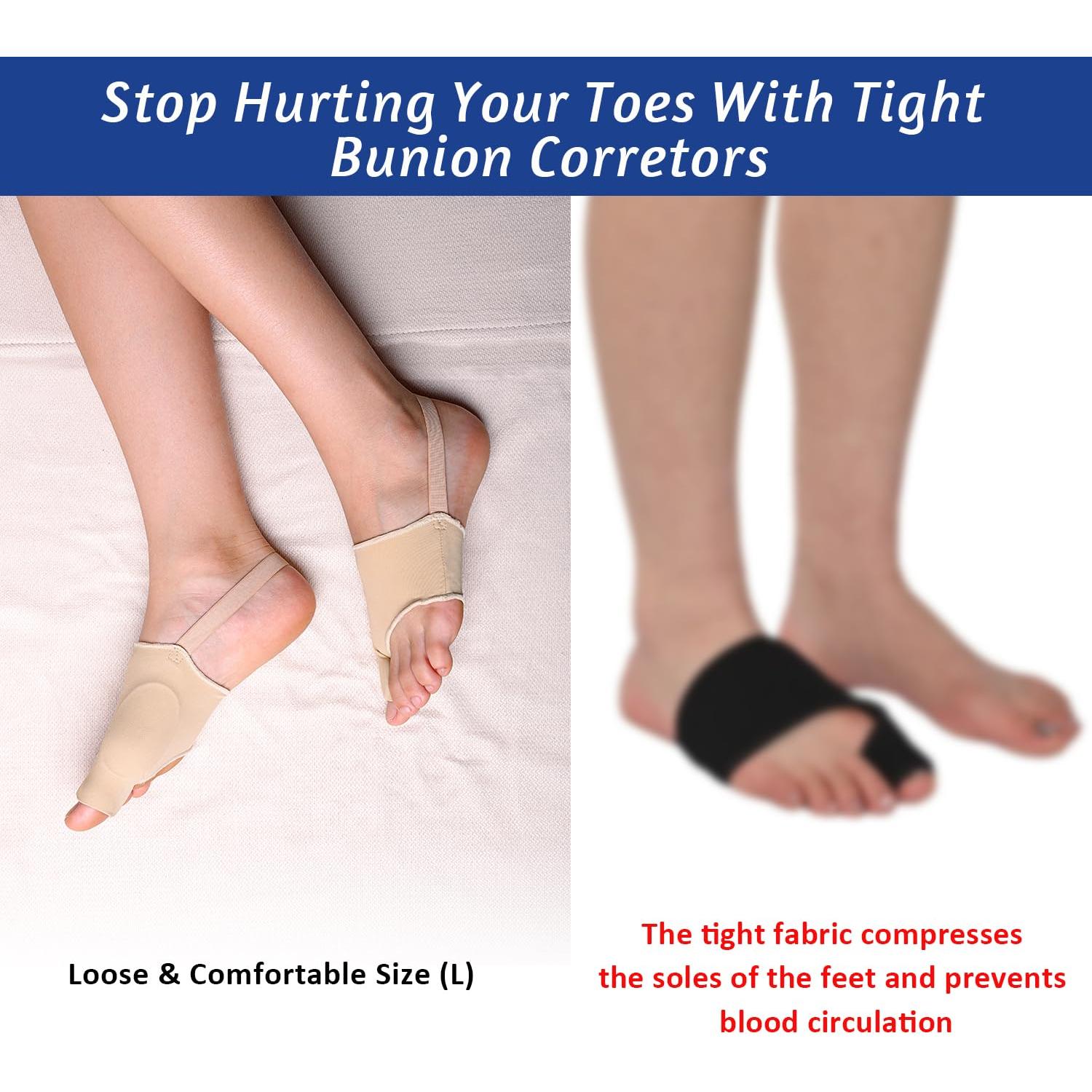 Corrector de Juanetes ELFON - Férula Ortopédica para Alivio