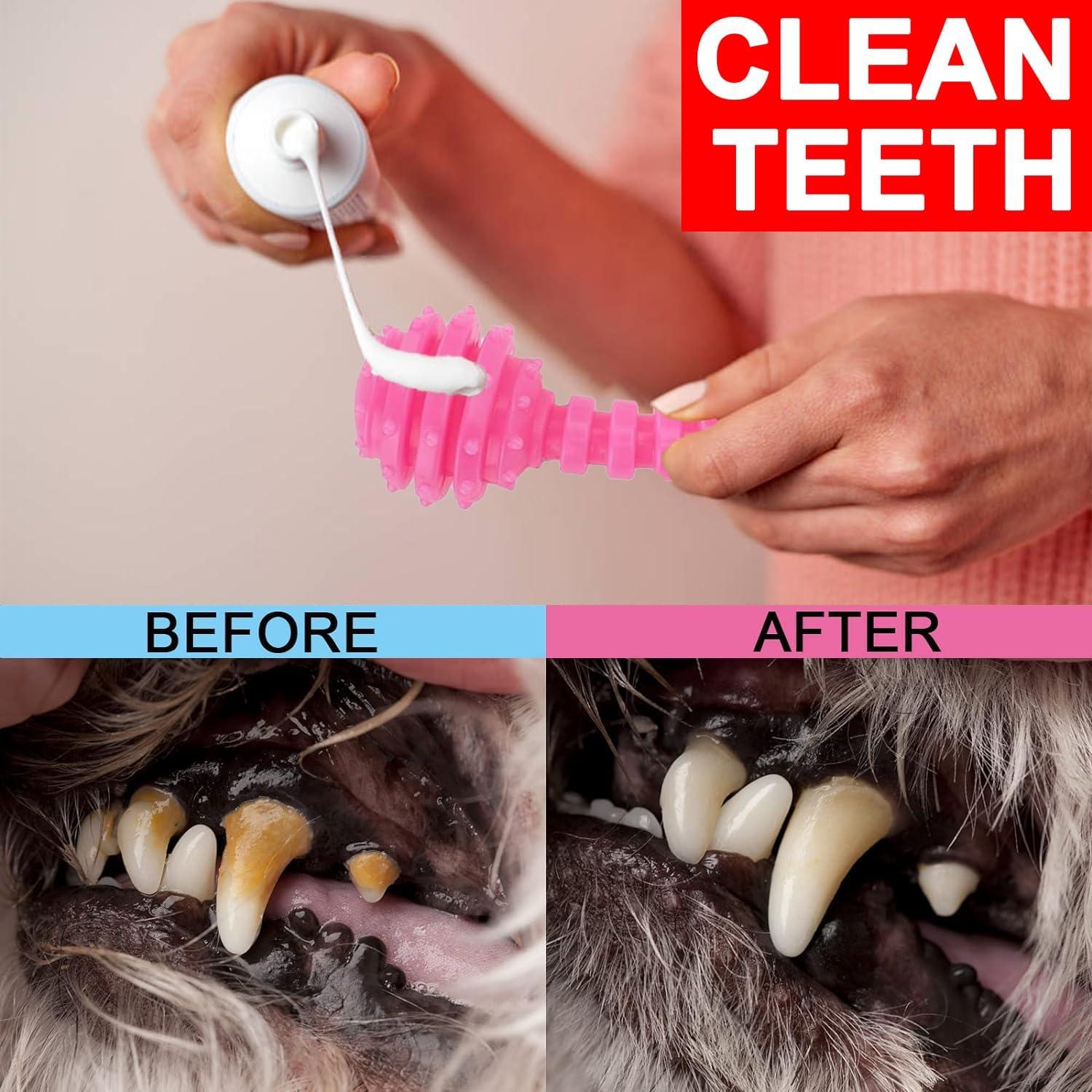 Juguetes para Cachorros CGBD - Paquete de 6 Rosa Masticables