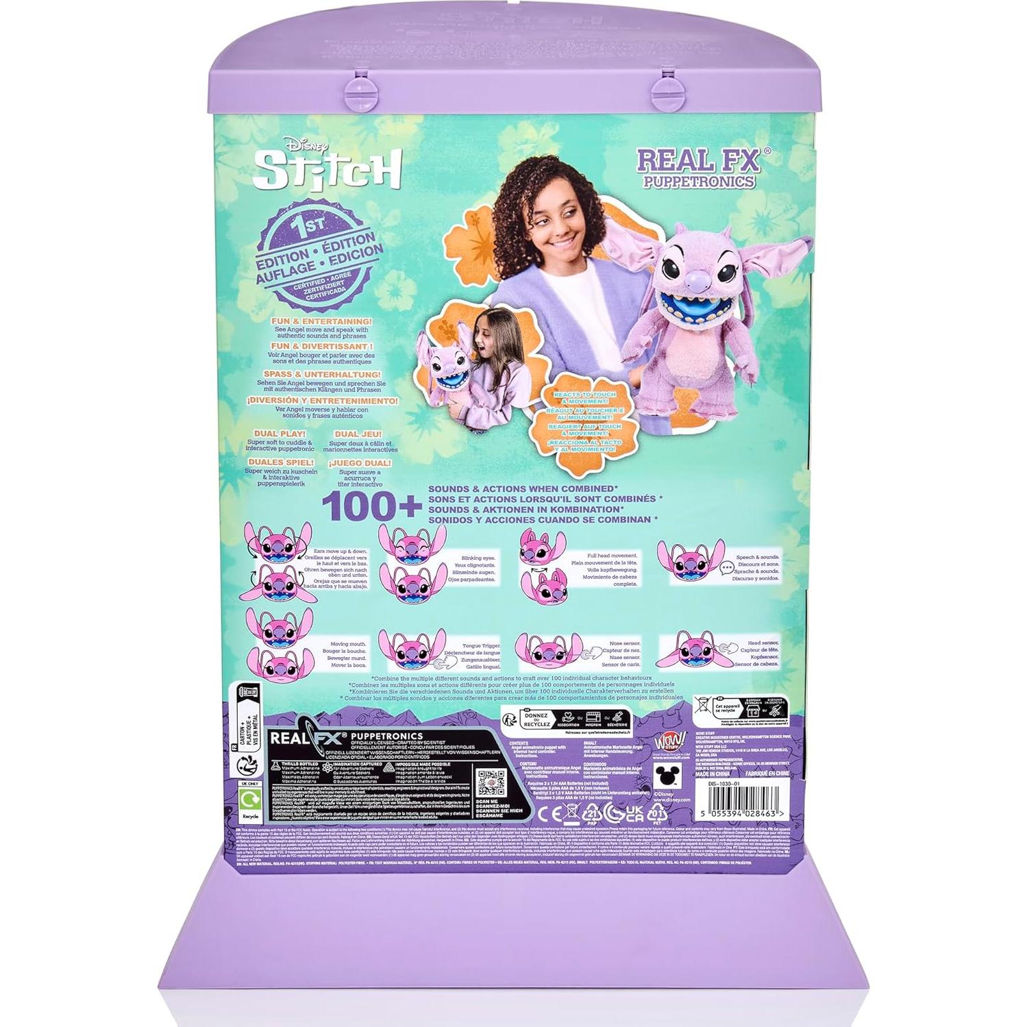 Puppetronic Disney Angel WOW! STUFF 45 cm - Edición Limitada