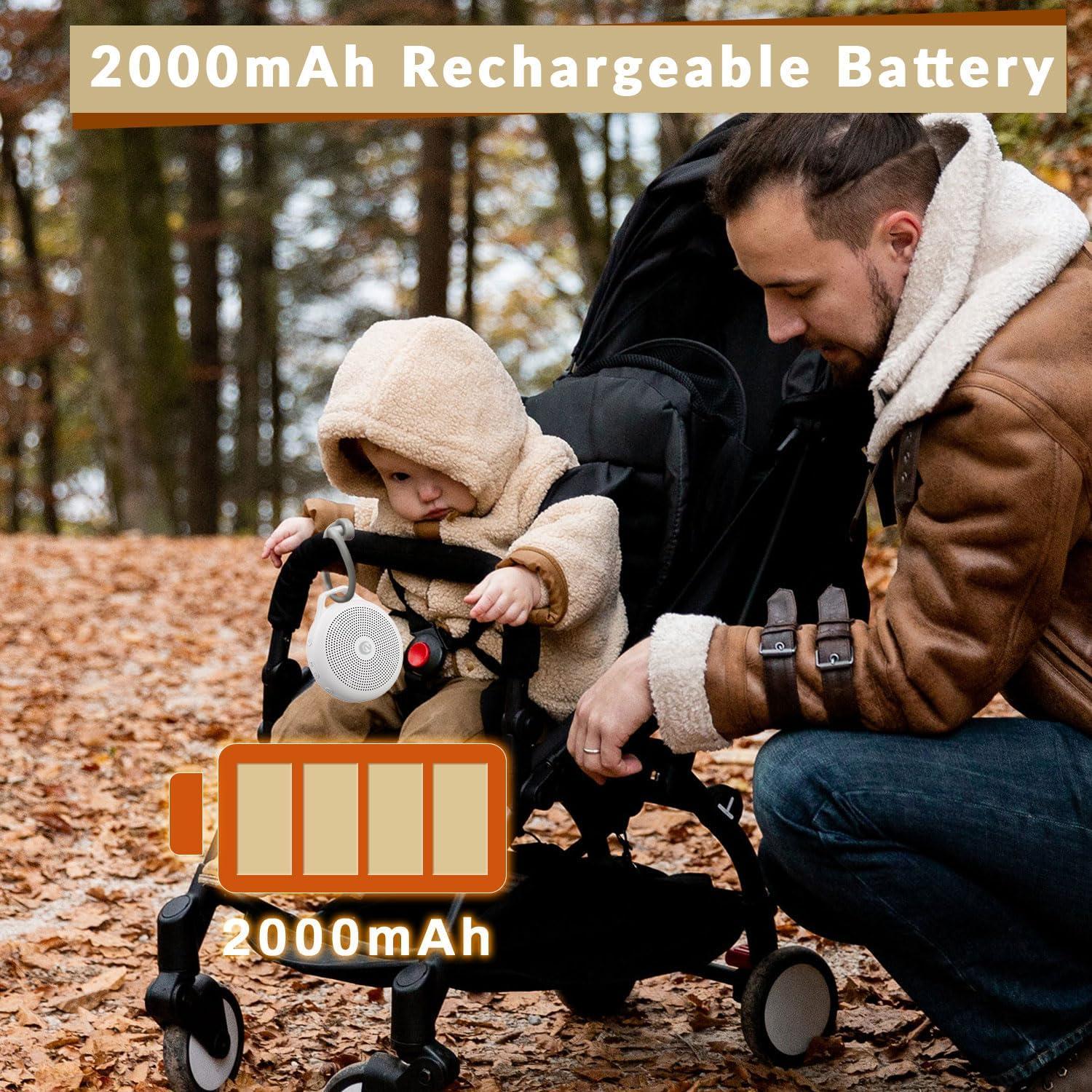 Máquina de Sonido de Ruido Blanco Nytpal N10-S Azul Portátil