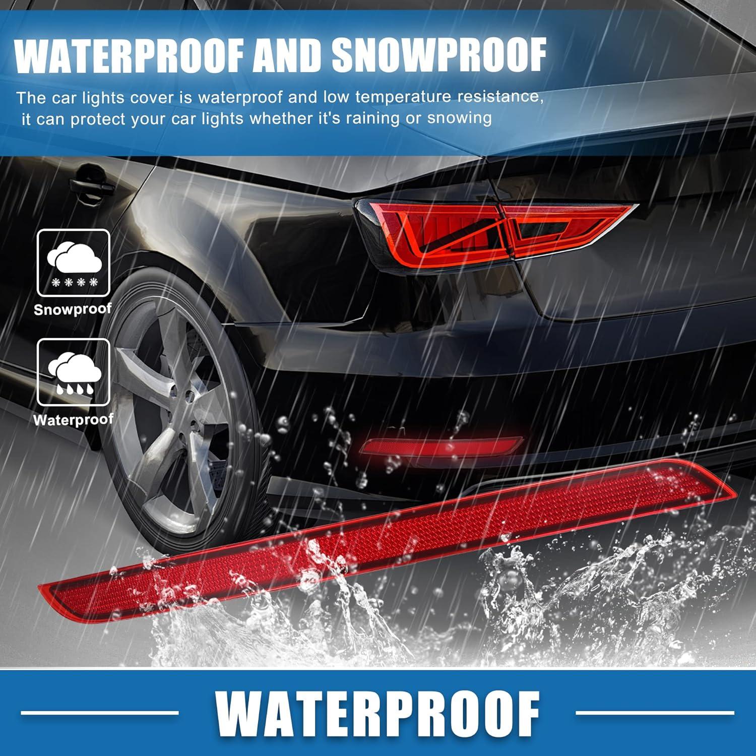 Luz Reflectora Parachoques Trasero A ABSOPRO Rojo Gris