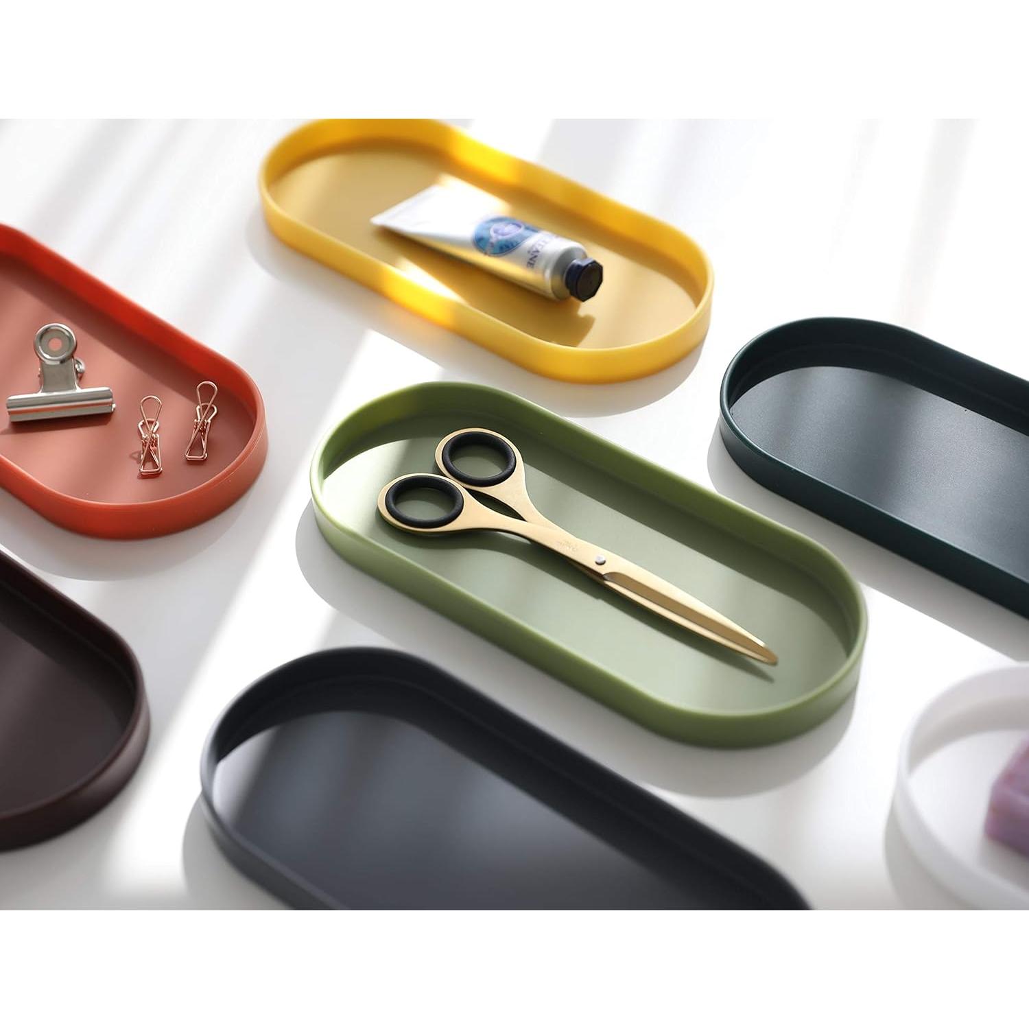 Bandeja Organizadora de Silicona Lazy K Gris 21.8x9.4cm