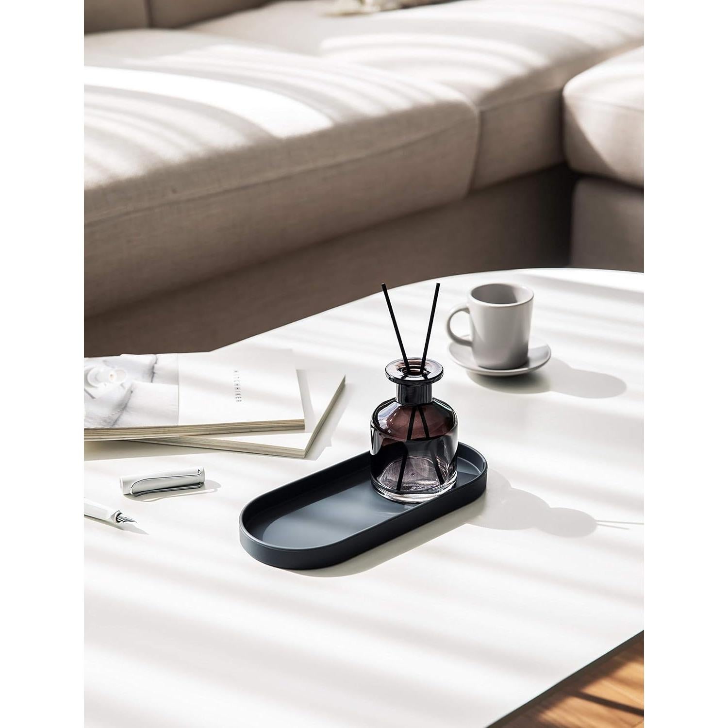 Bandeja Organizadora de Silicona Lazy K Gris 21.8x9.4cm