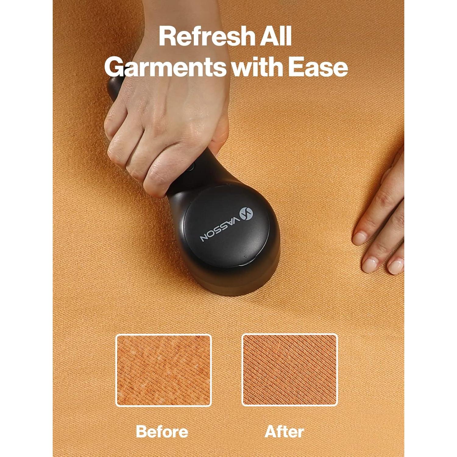 Quitapelusas Eléctrico VASSON Recargable 2500mAh Negro