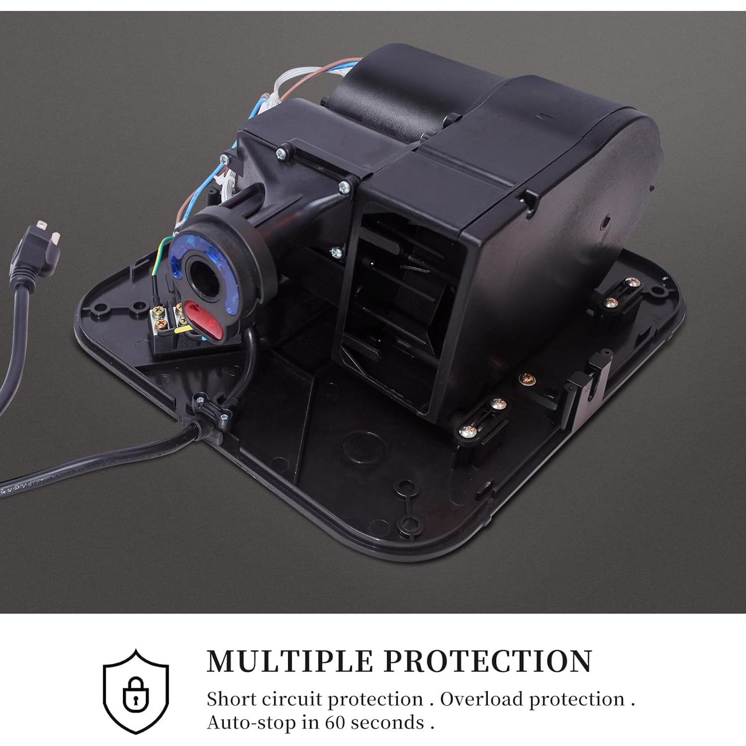 Secador de manos automático Afranti 1800W acero inoxidable