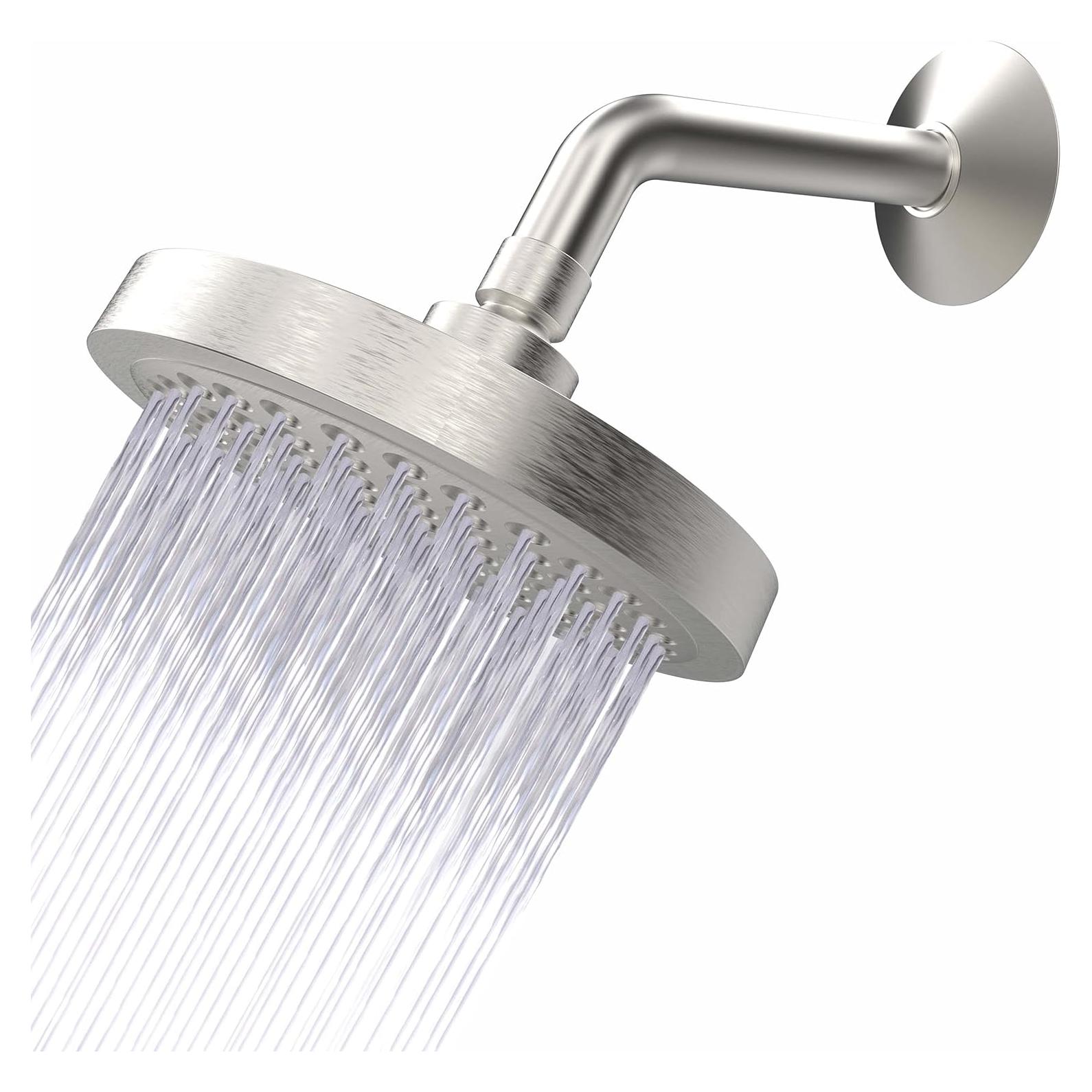 Cabeza de Ducha CircleSplash Alta Presión 1.8 GPM Níquel Cepillado