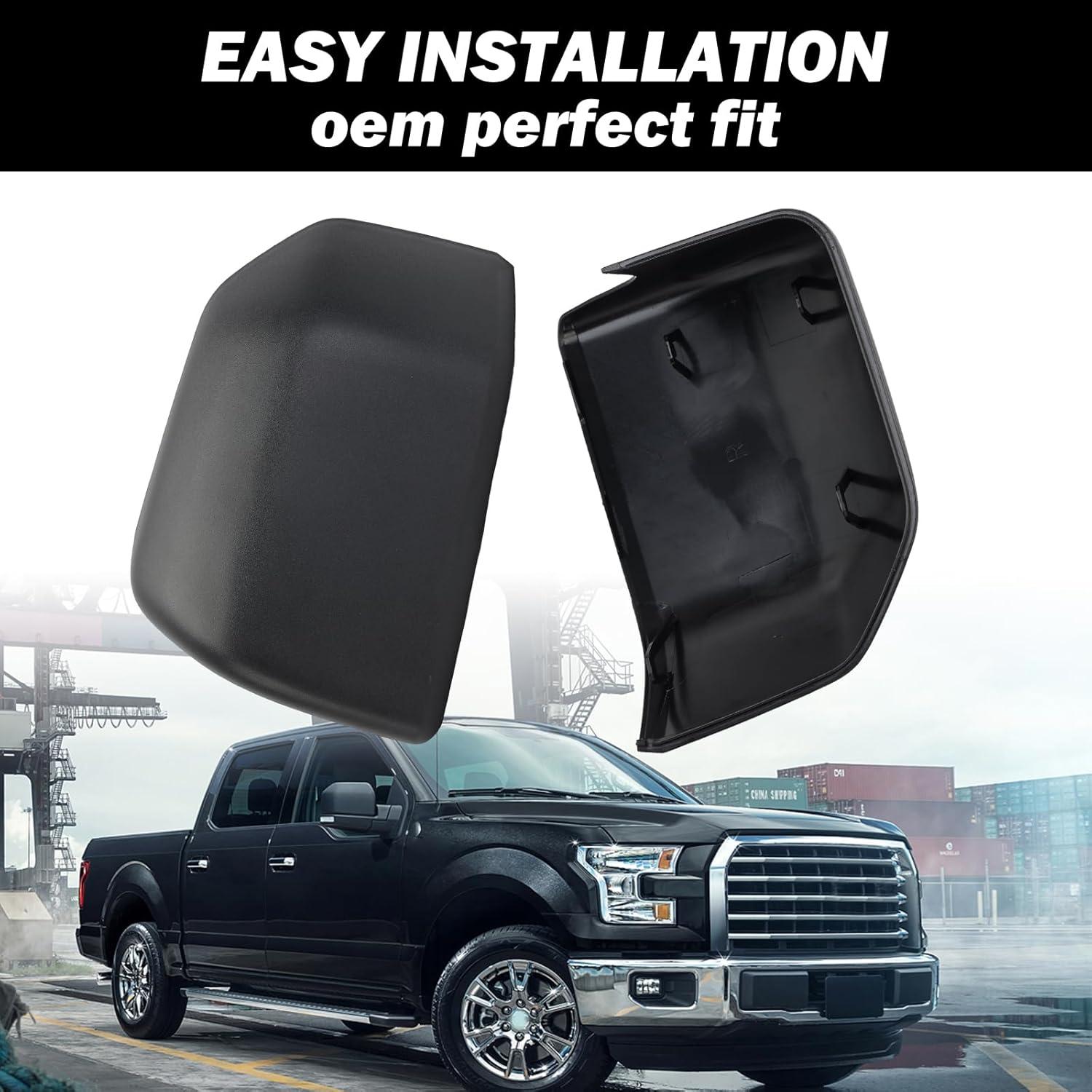Tapa de Espejo Derecho MOFOAP para Ford F150 2015-2020 Negro