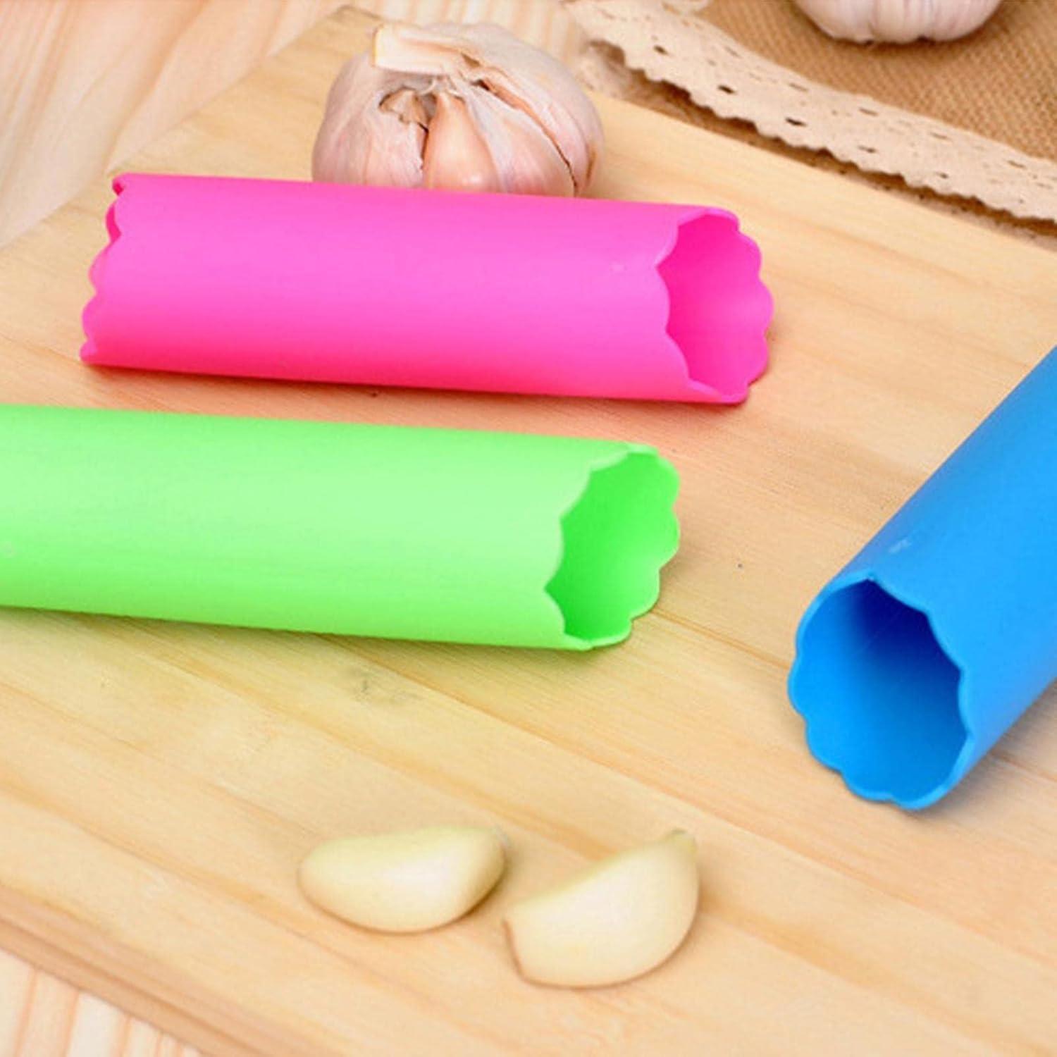 Pelador de Ajo de Silicona SquarezhenBo - Portátil y Fácil de Usar