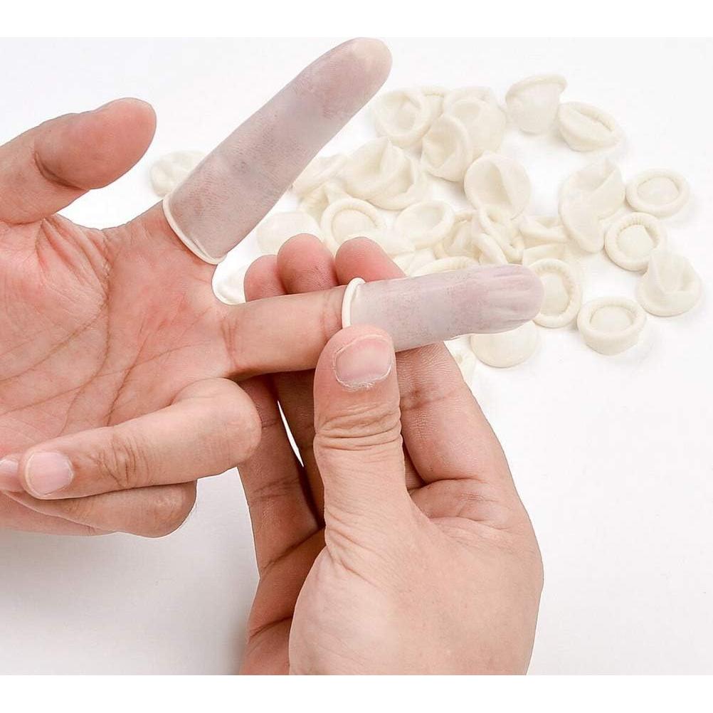 Protectores de Dedo RIKWOG de Láttex Medianos - 135 Piezas