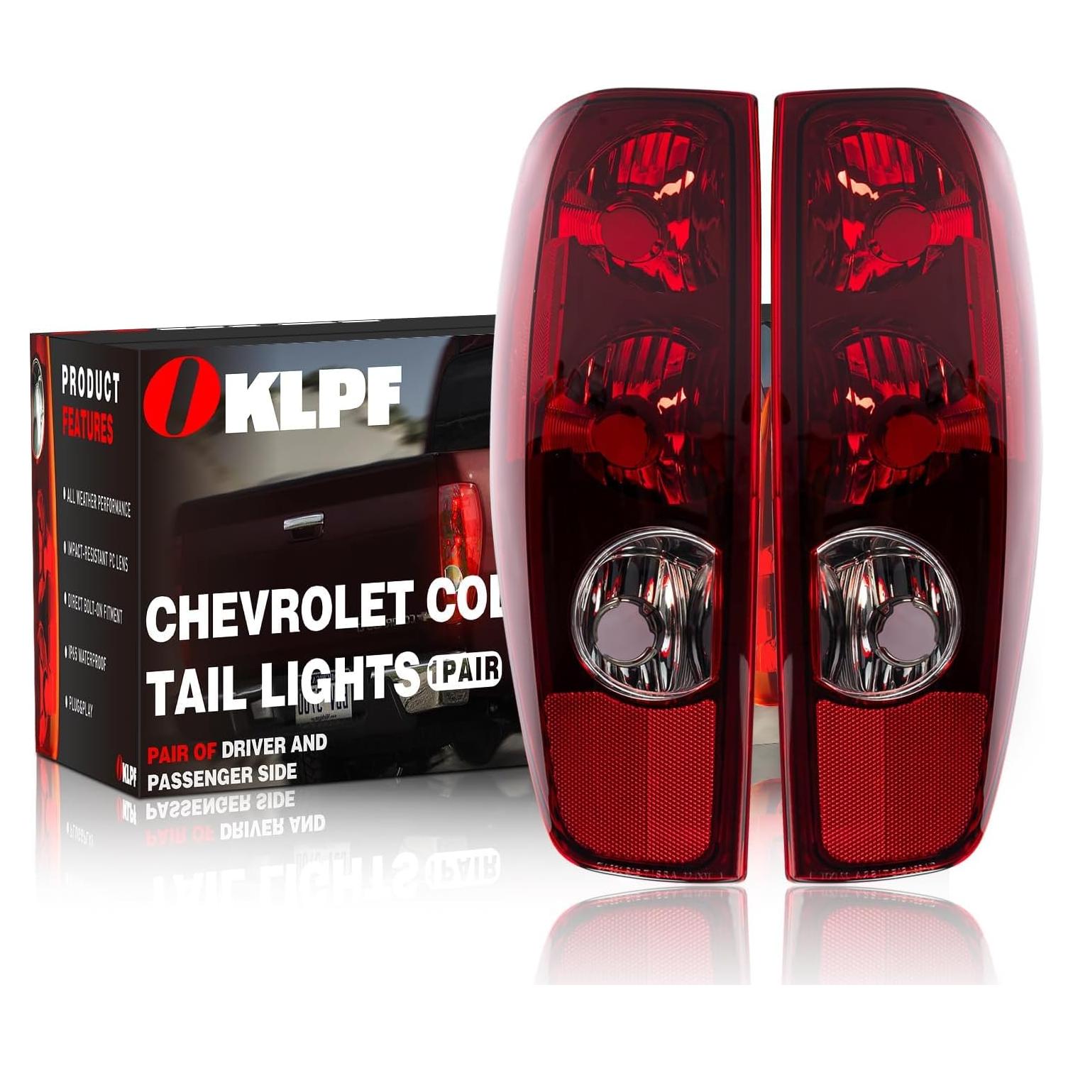 Luz de freno trasera OKLPF para Chevy Colorado y GMC Canyon