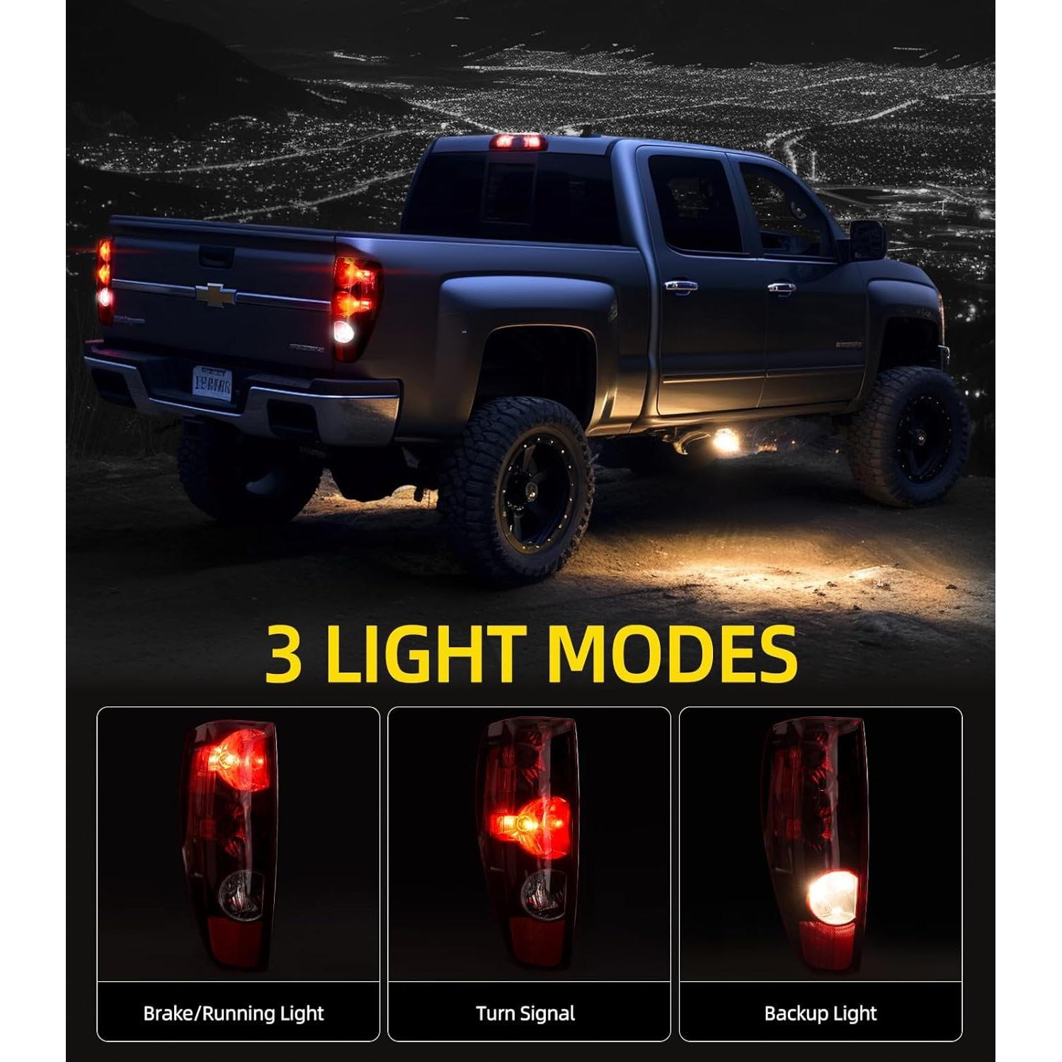 Luz de freno trasera OKLPF para Chevy Colorado y GMC Canyon