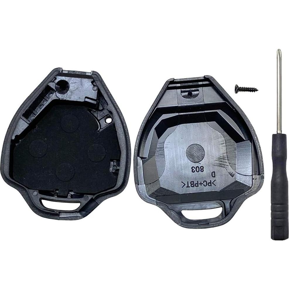 Carcasa de Llave Remota Toyota 4 Botones - Reemplazo
