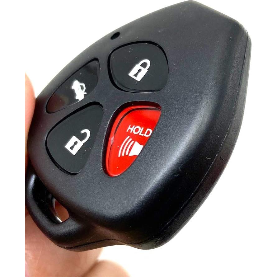 Carcasa de Llave Remota Toyota 4 Botones - Reemplazo