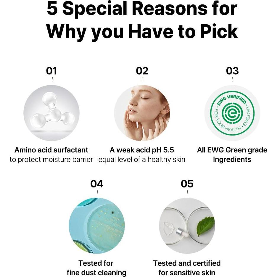 Limpiador Facial Espumoso Hidratante Matcha 120ml