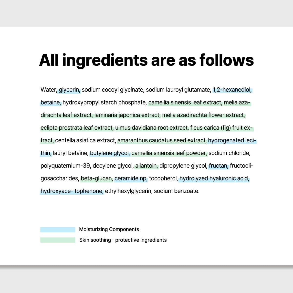 Limpiador Facial Espumoso Hidratante Matcha 120ml