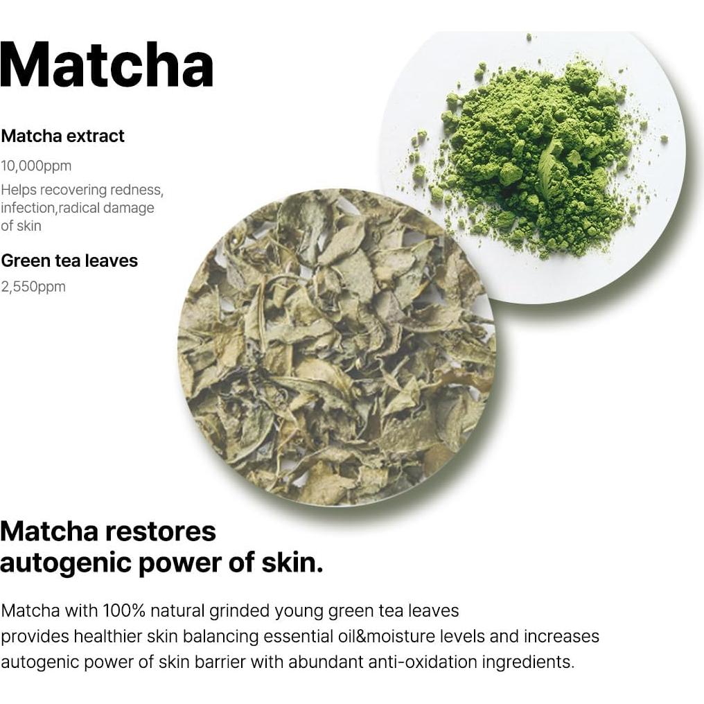 Limpiador Facial Espumoso Hidratante Matcha 120ml