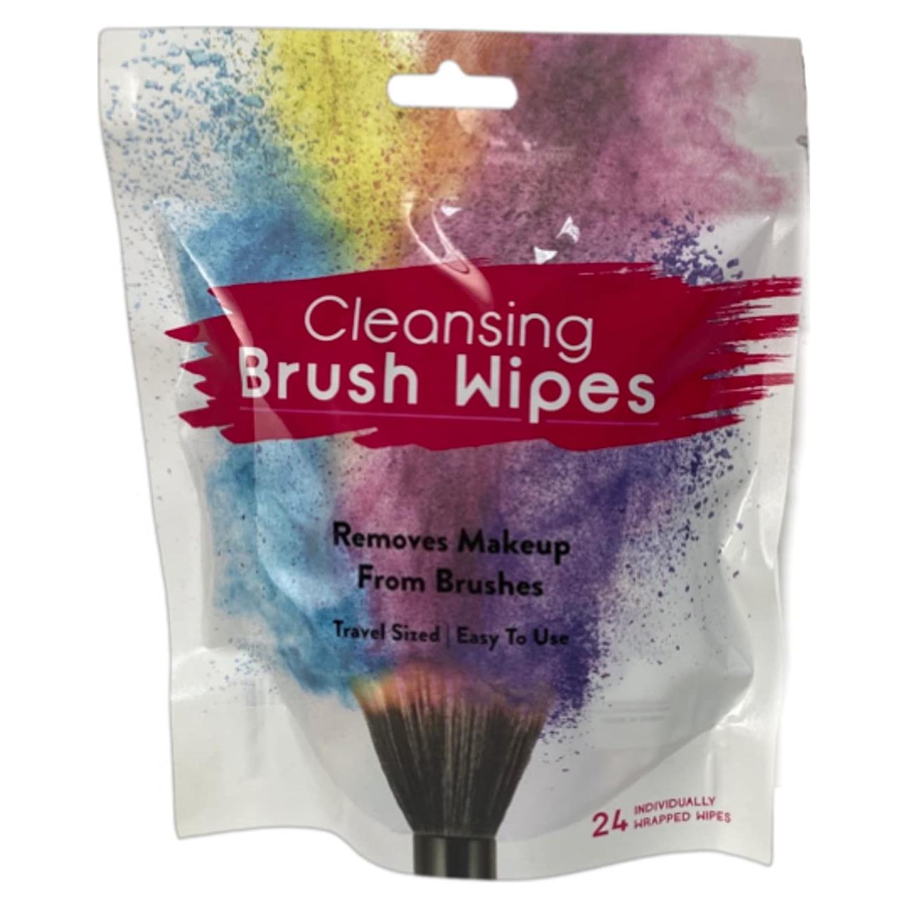 Toallitas de Limpieza para Brochas de Maquillaje Evriholder 24 Unidades