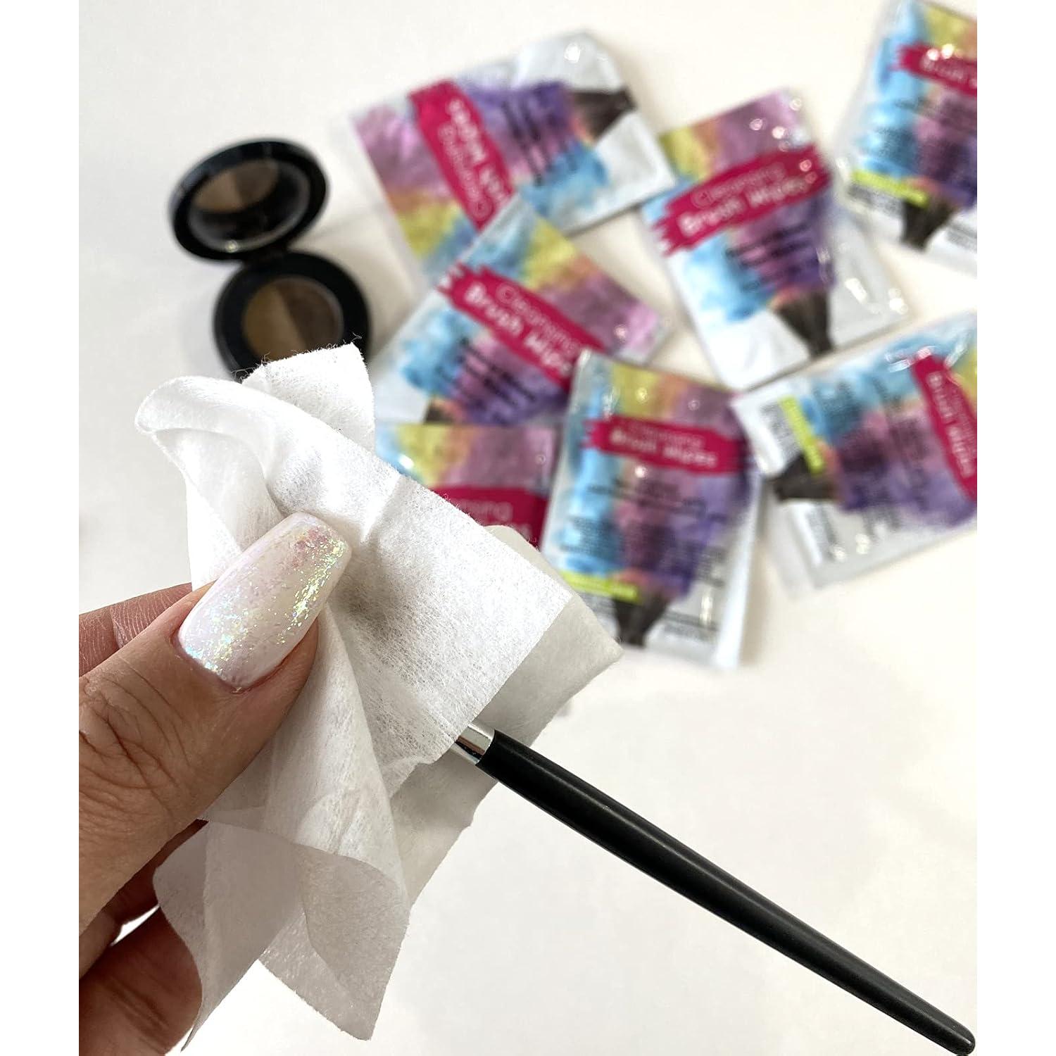 Toallitas de Limpieza para Brochas de Maquillaje Evriholder 24 Unidades