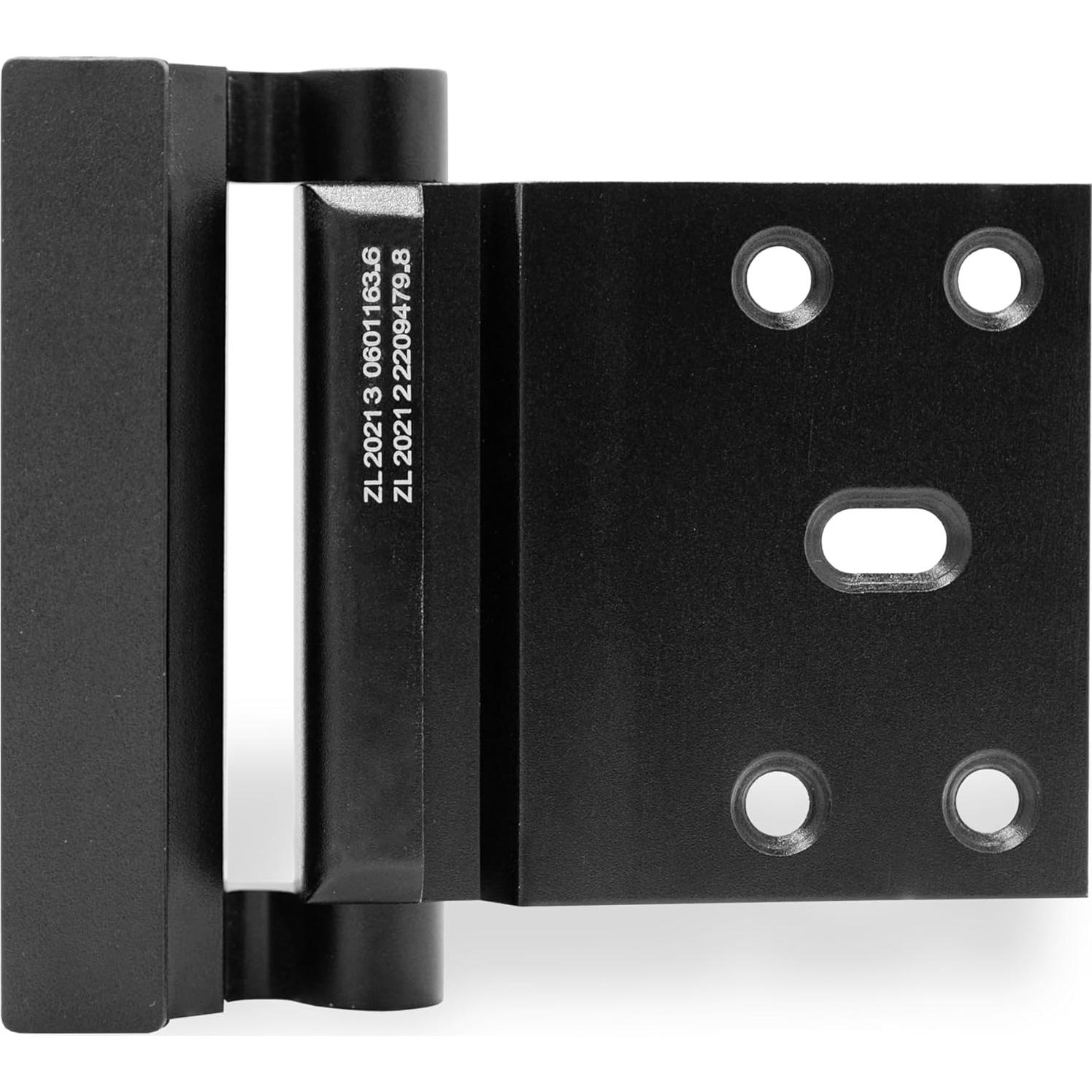 Cerradura de Refuerzo RONESS para Puerta Negra 7.62 cm