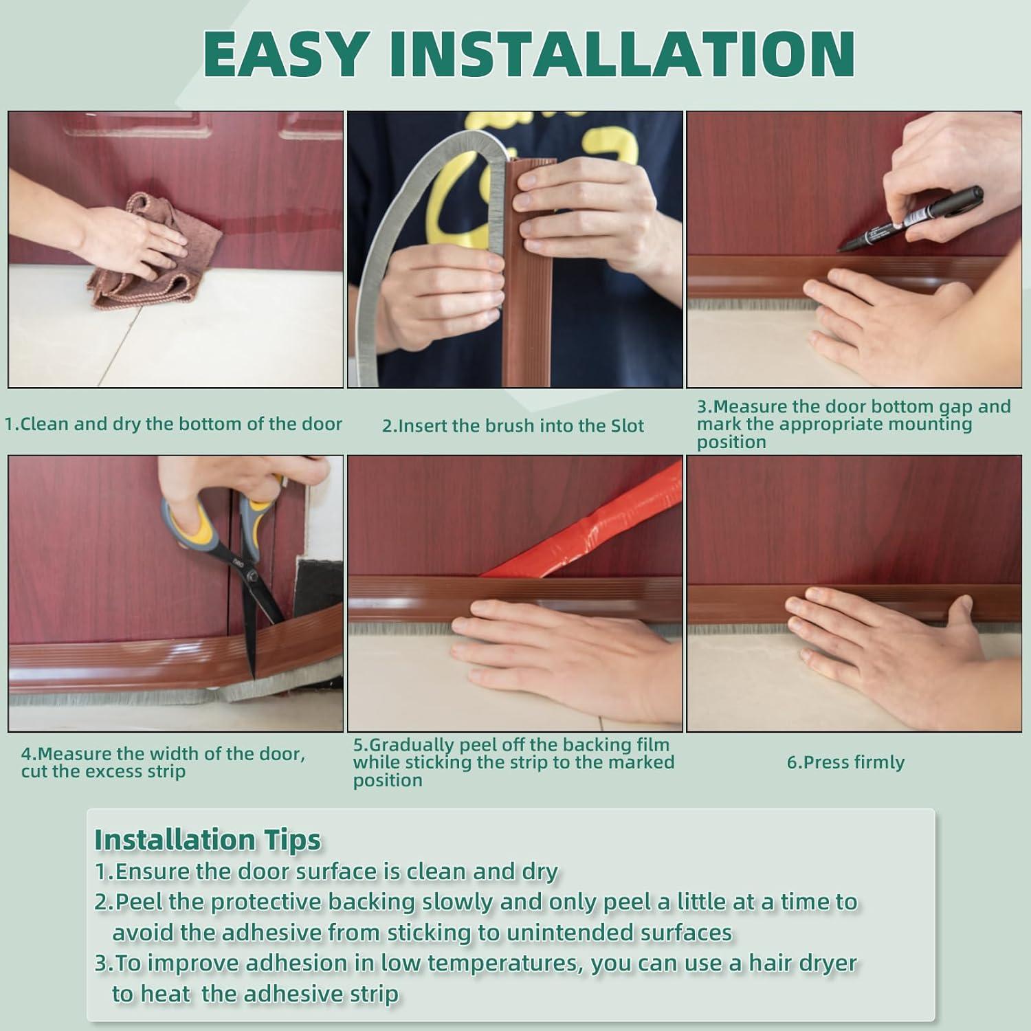 Barrera de Corrientes de Aire Vannesse para Puerta 99 cm