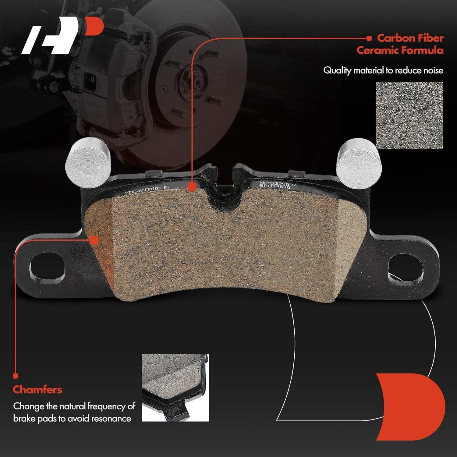 Juego de Pastillas de Freno Cerámicas A-Premium Porsche y VW