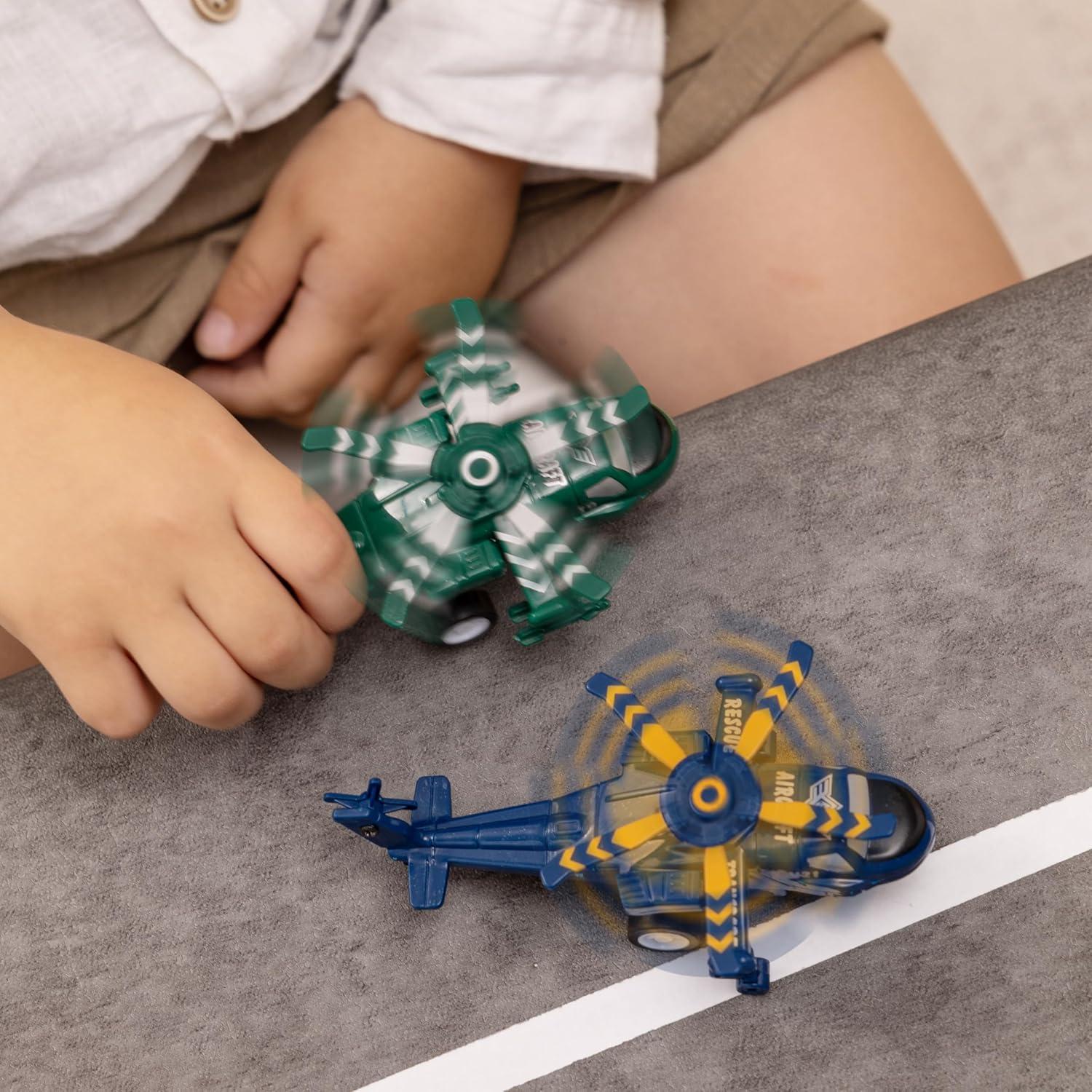 Juguetes de Aviones Retroceso Joyin 16 Piezas 11.4 cm