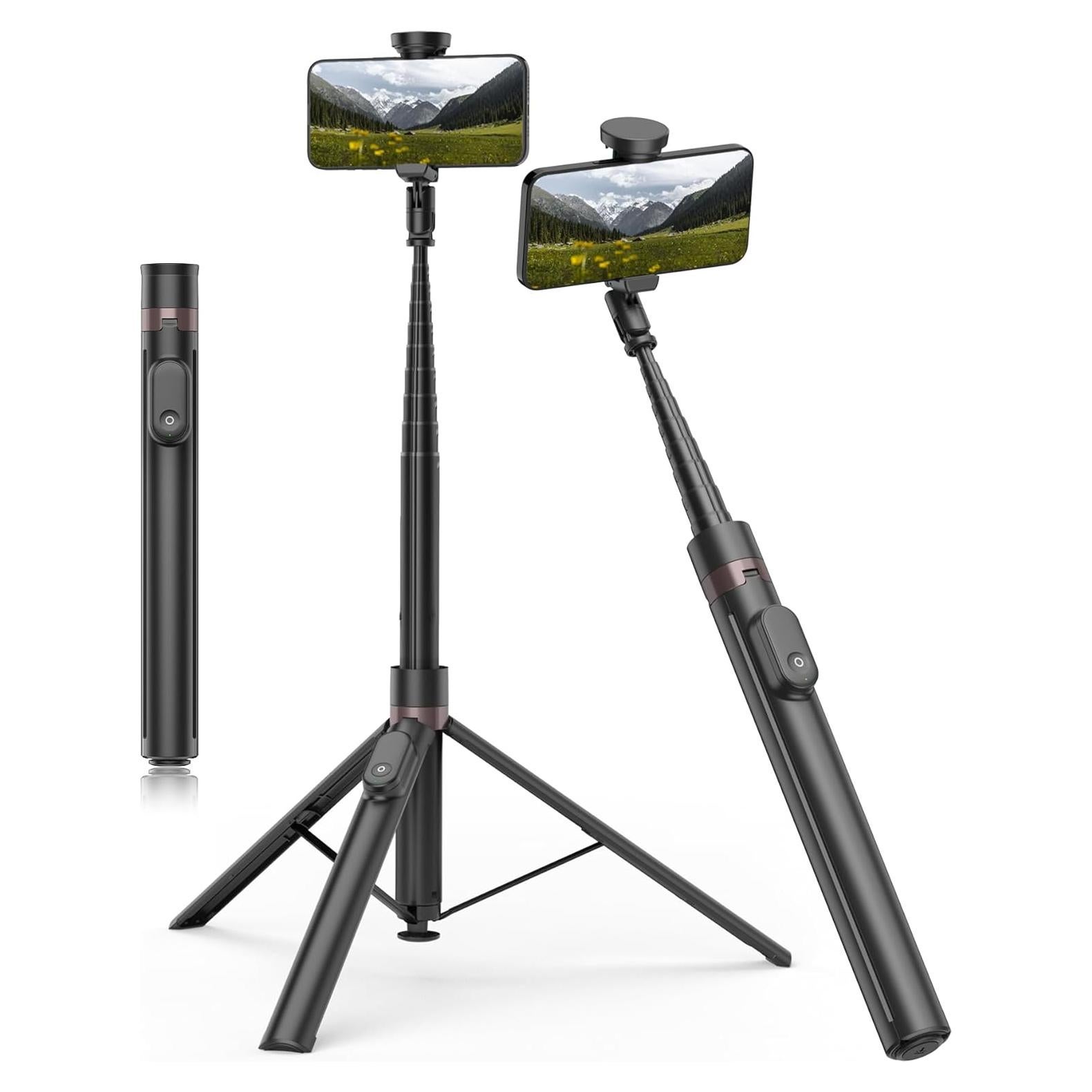 Trípode Automático TONEOF 70" (180cm) con Control Remoto Negro