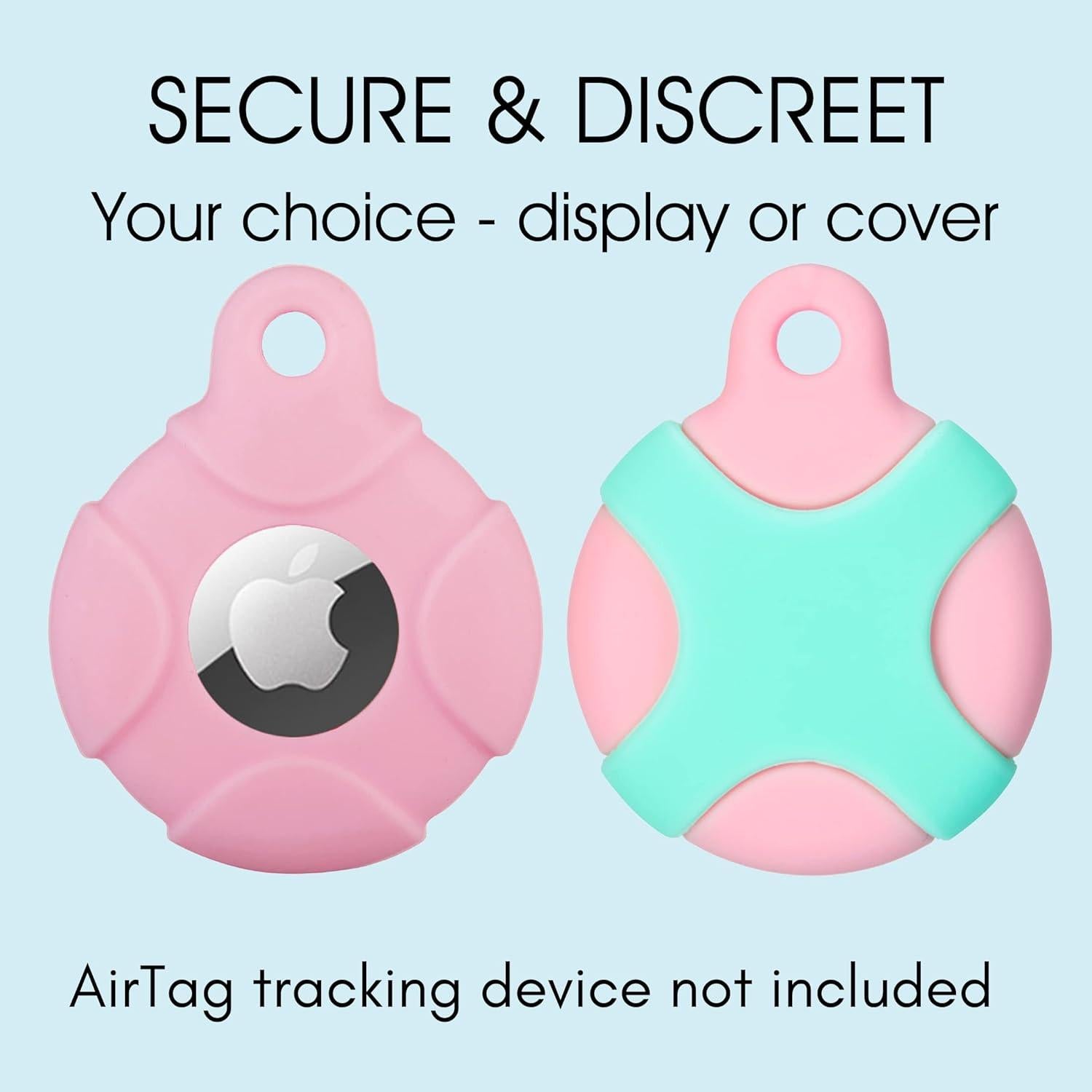 Collar Ajustable AirTag CHABAEBAE para Niños y Adultos - Impermeable