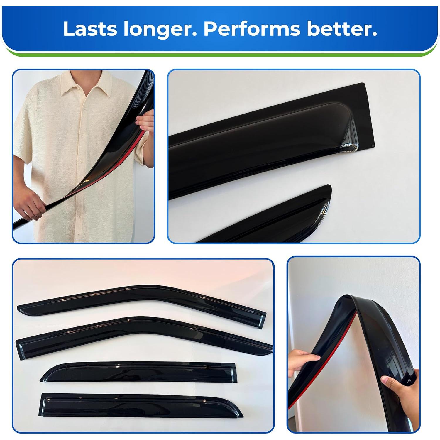 Visera de Ventana KPY para Audi A3 Hatchback 2003-2013