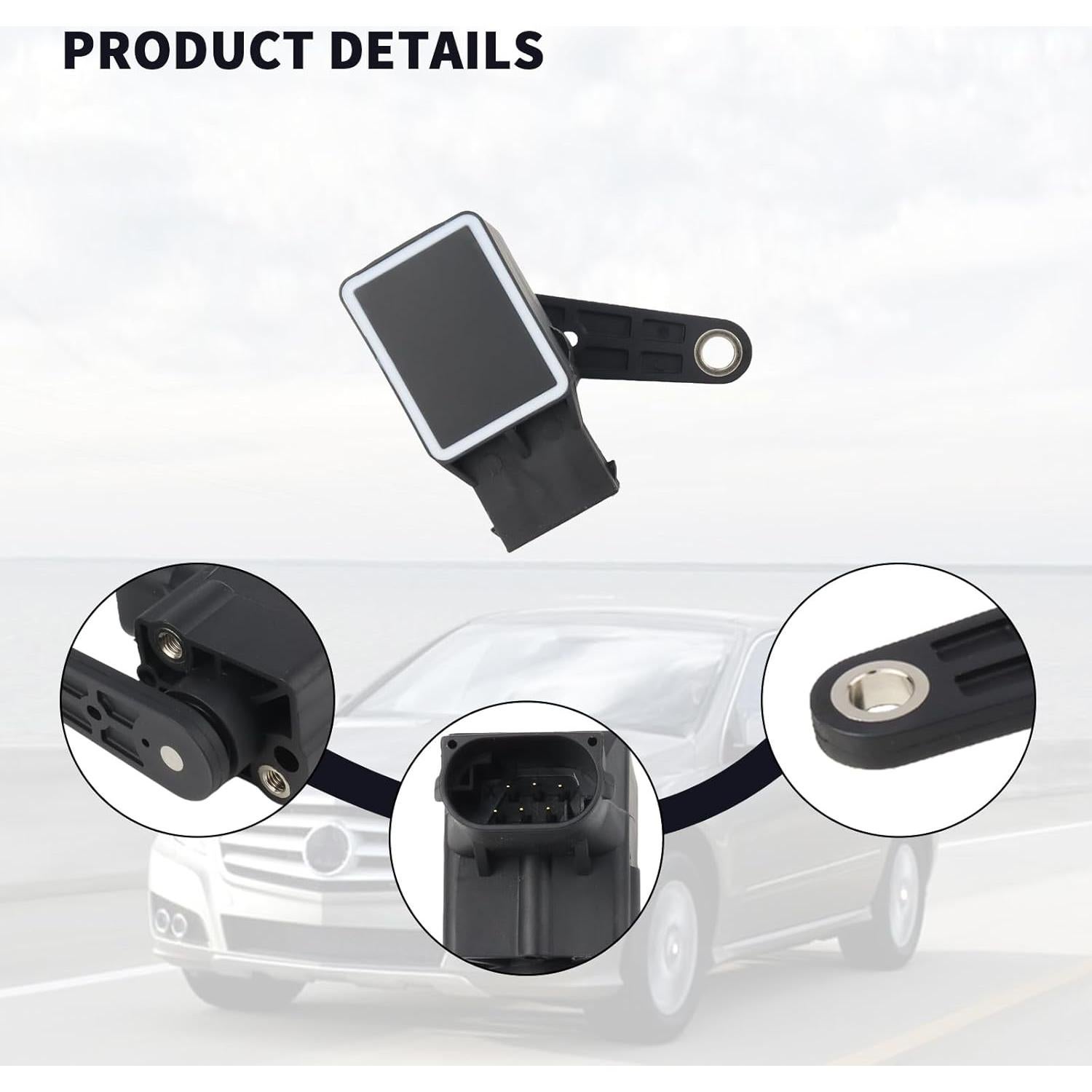 Sensor de Nivel de Altura Bomunik 2 Pcs para Mercedes-Benz