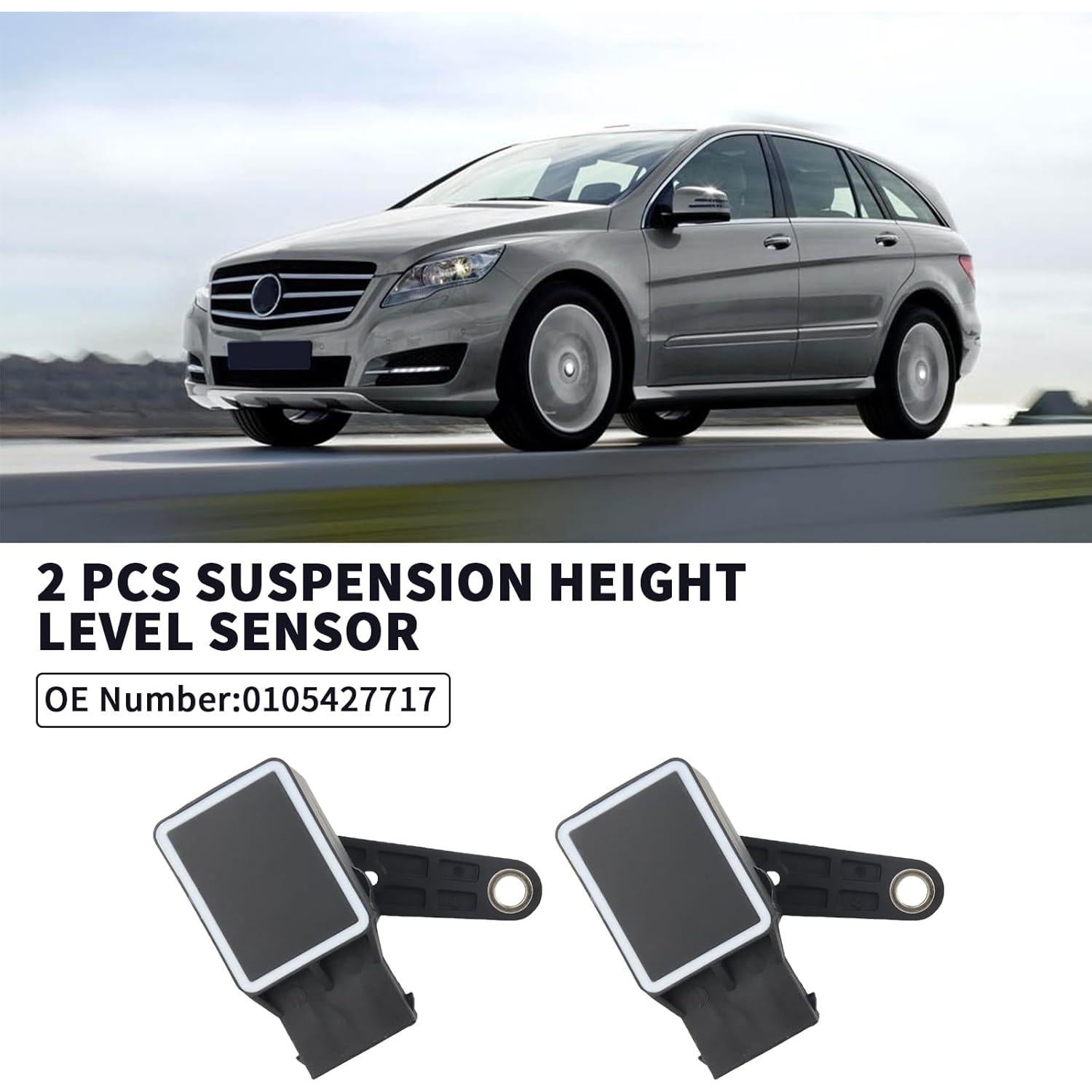 Sensor de Nivel de Altura Bomunik 2 Pcs para Mercedes-Benz