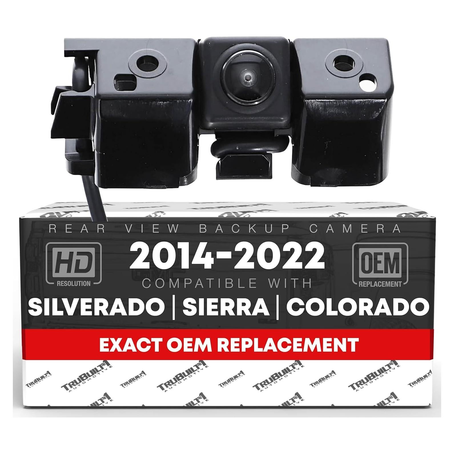 Cámara de respaldo T1A para Chevrolet y GMC 2014-2015