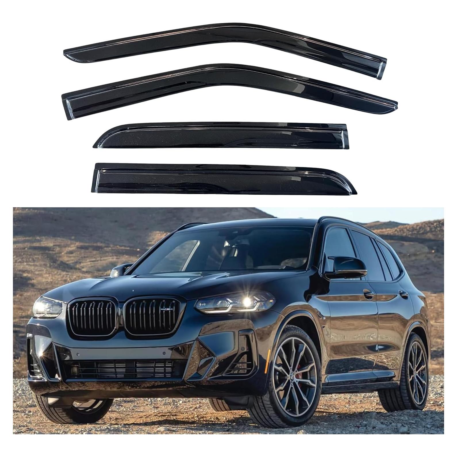 Viseras de Ventana KPY para BMW X3 G01 2018-2023, 4PC