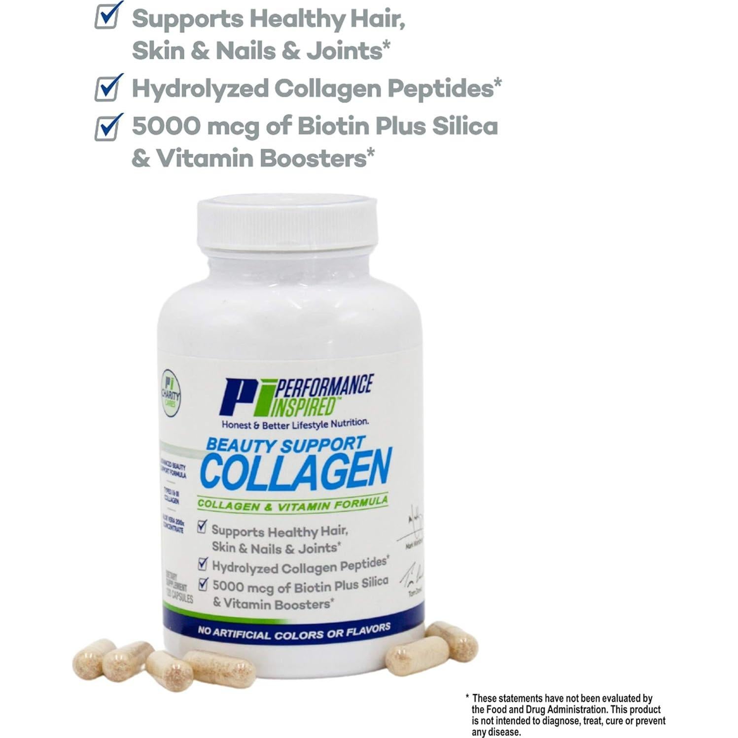 Cápsulas de Colágeno Nutrition Inspired 120 Unidades 500mg